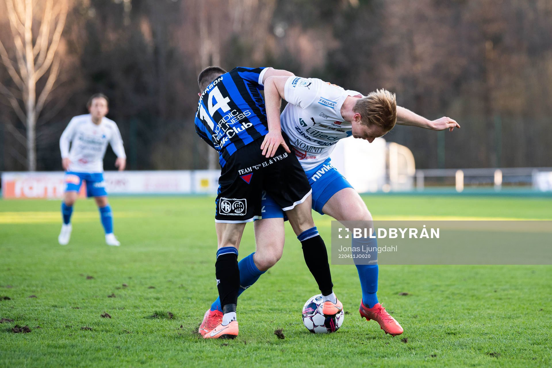 Sirius Aron Bjarnason och Värnamos Francis de Vries