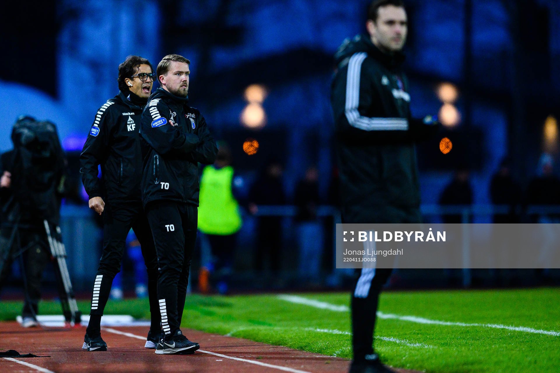 Sirius head coach Daniel Bäckström