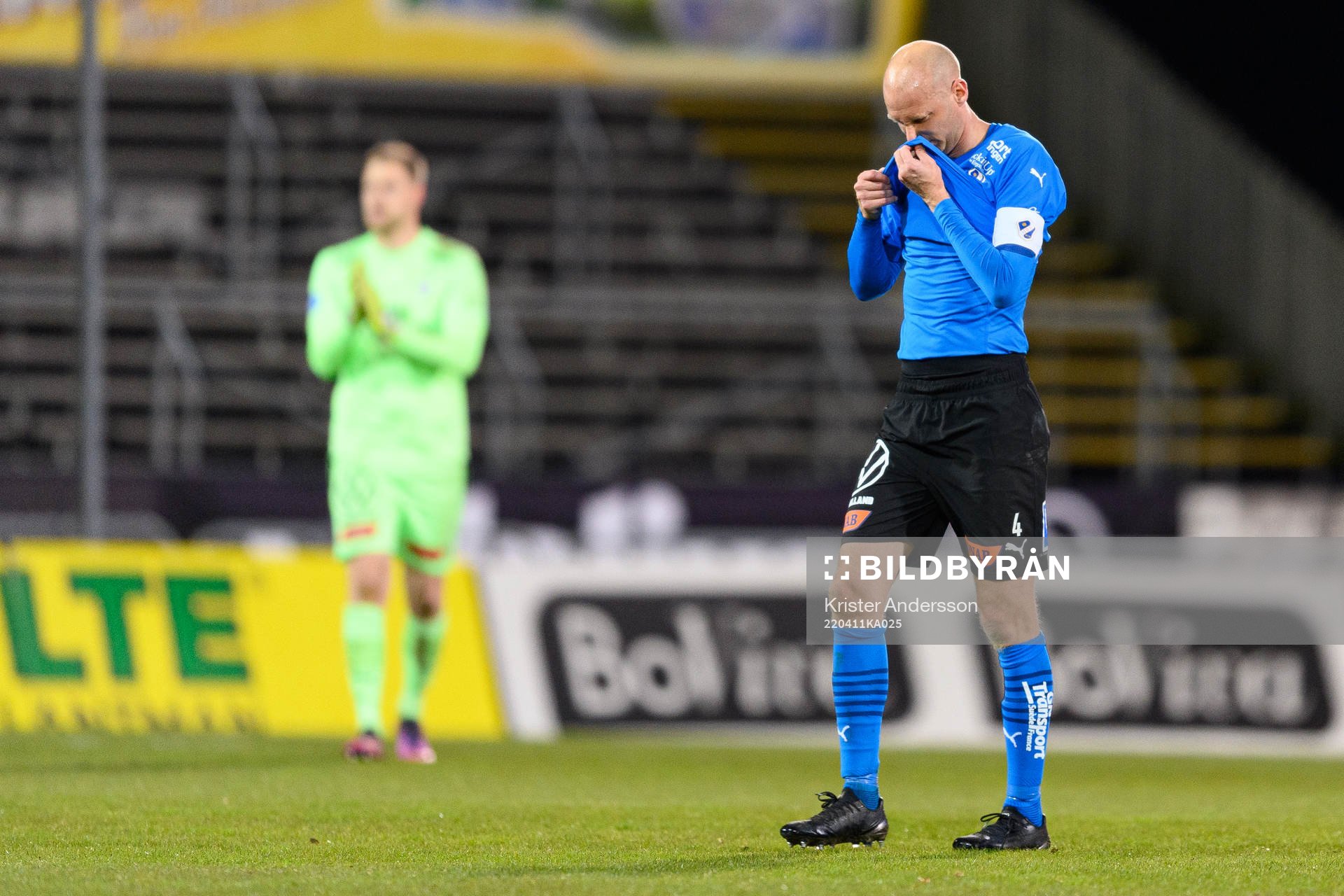 Halmstads Andreas Johansson deppar