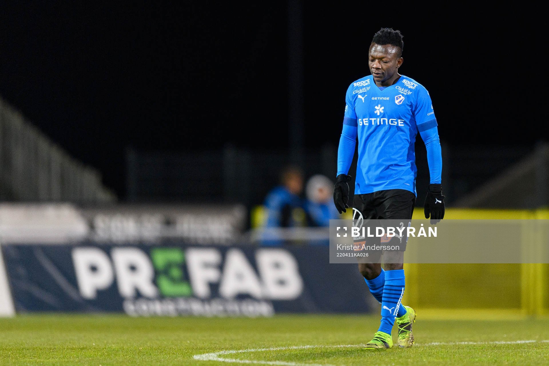 Halmstads Thomas Boakye deppar