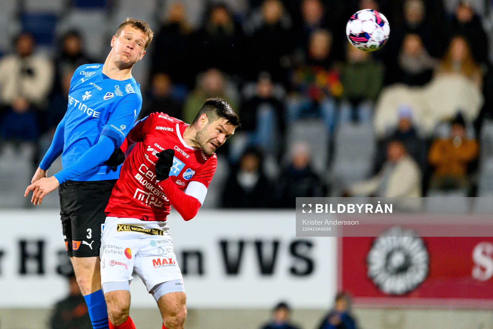 Halmstads Alexander Berntsson och Norrbys Ivo Dominik