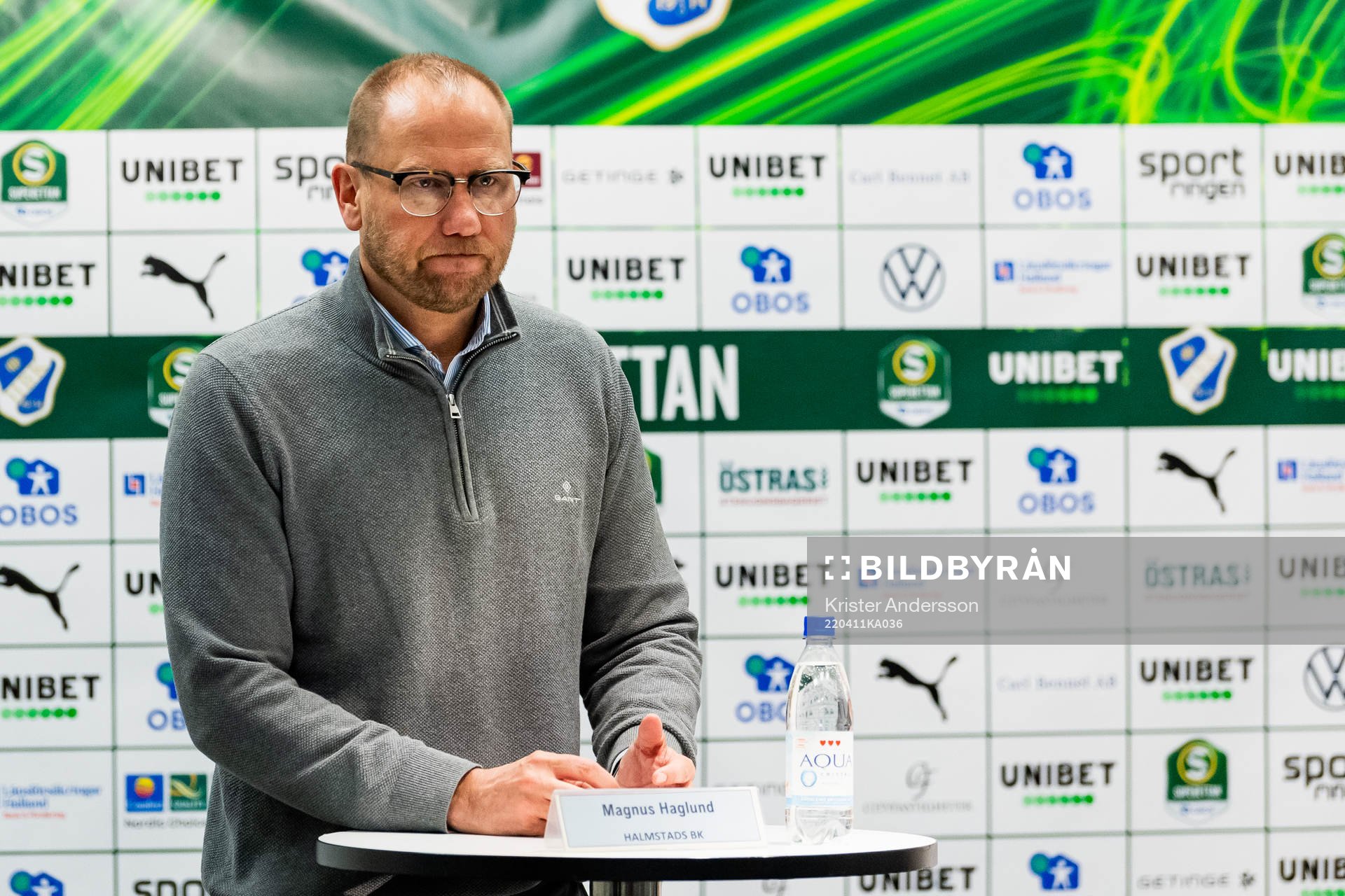 Halmstads manager Magnus Haglund