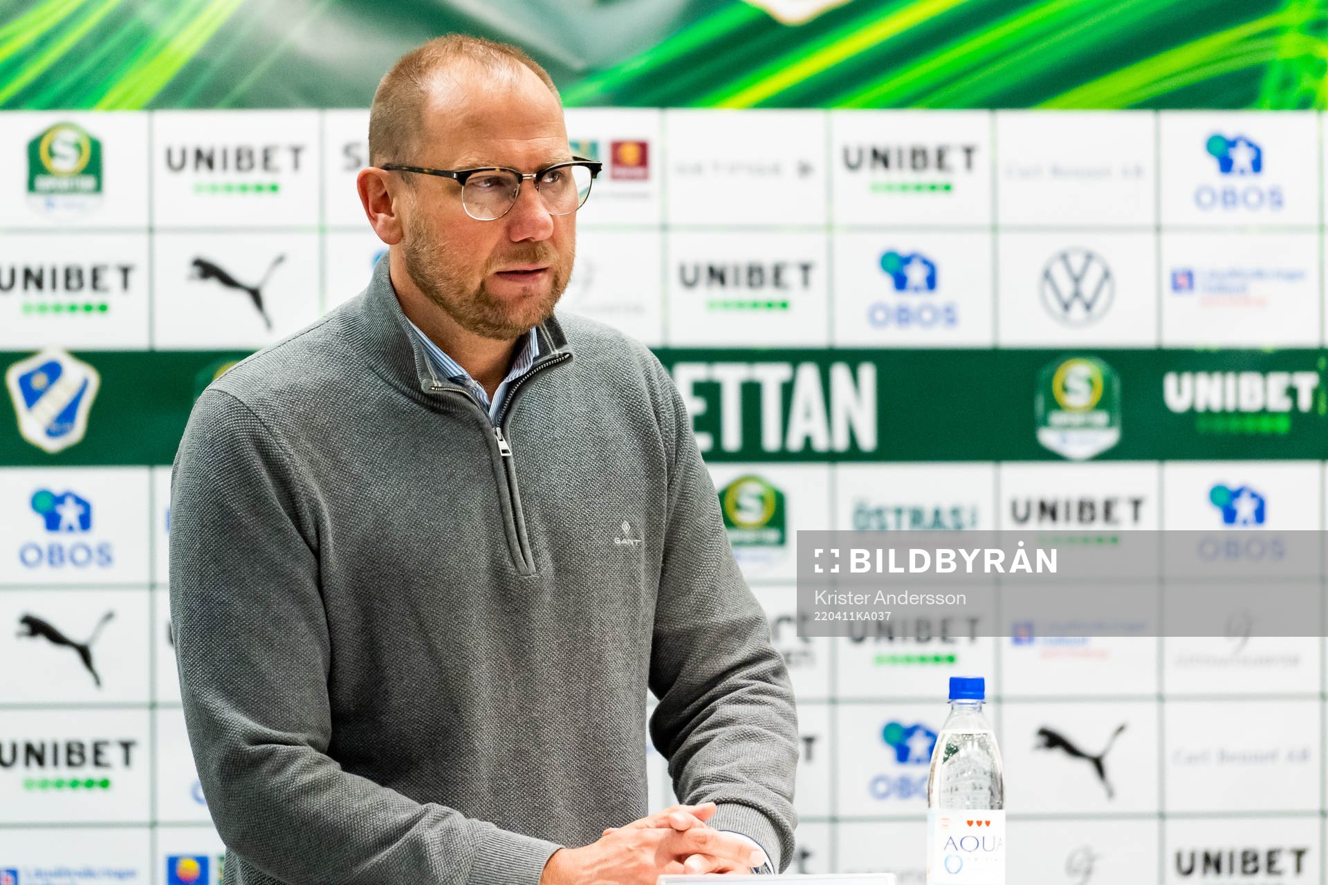 Halmstads manager Magnus Haglund