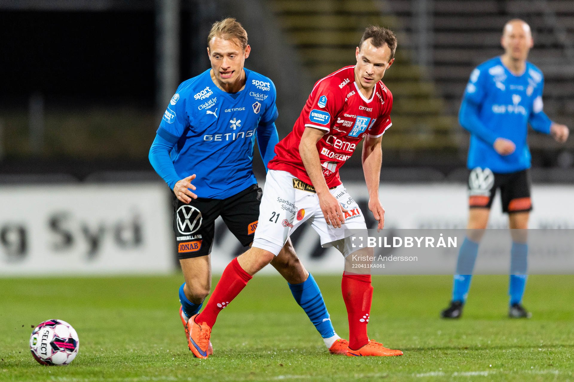 Halmstads Villiam Dahlström och Norrbys Anton Wede