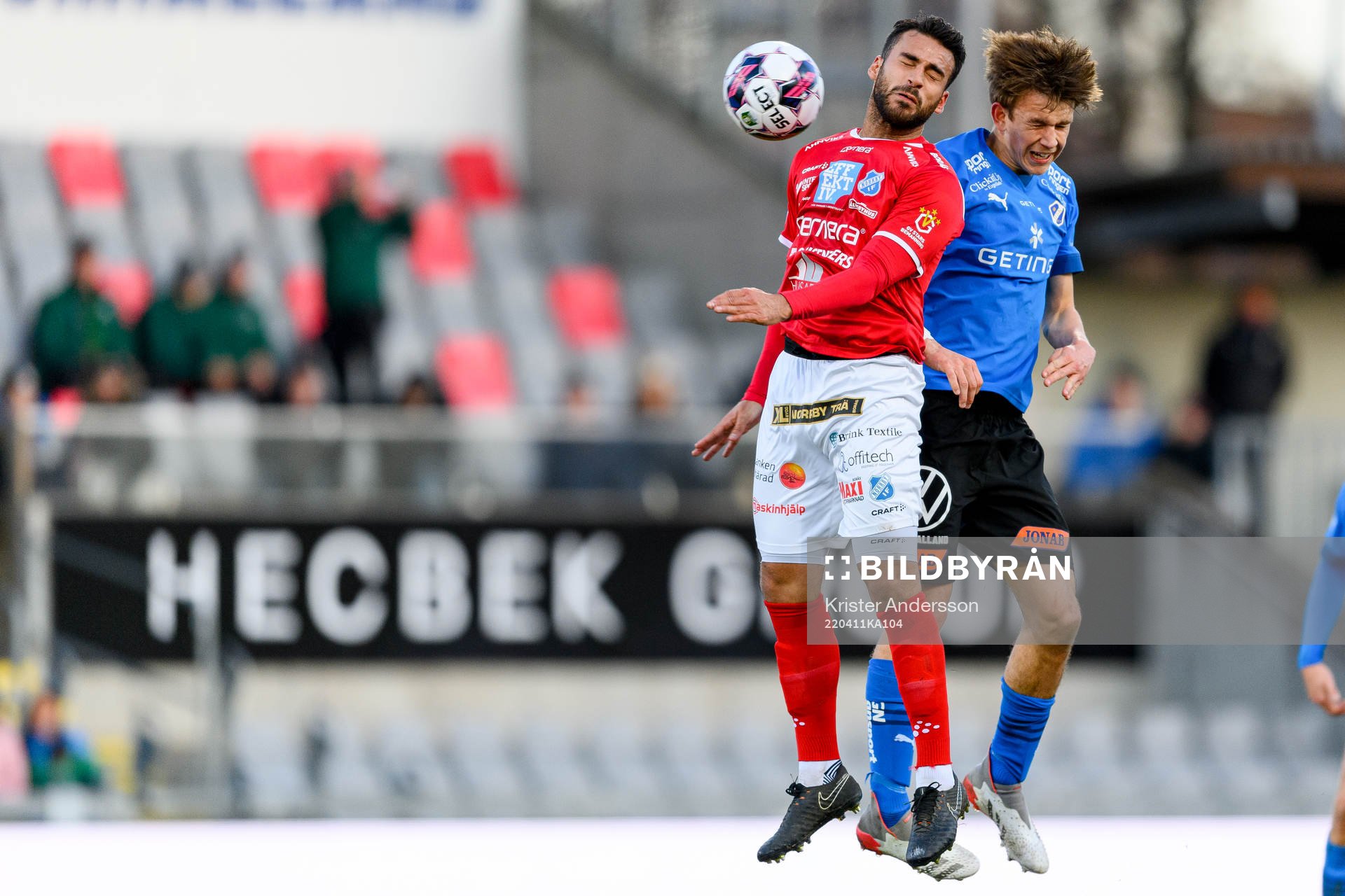 Norrbys Christian Rubio Sivodedov och Halmstads Kazper