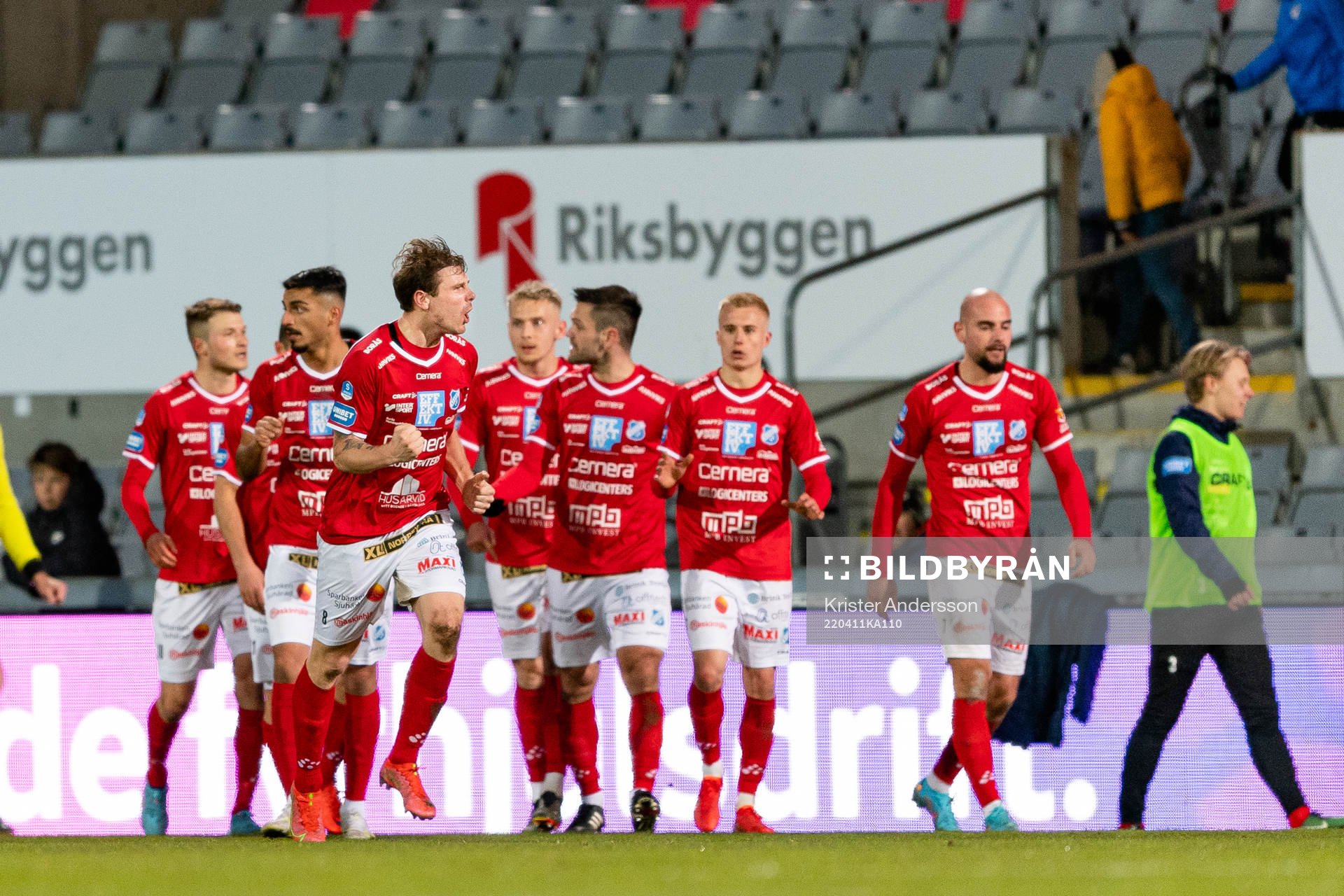 Norrbys Nicklas Savolainen jublar
