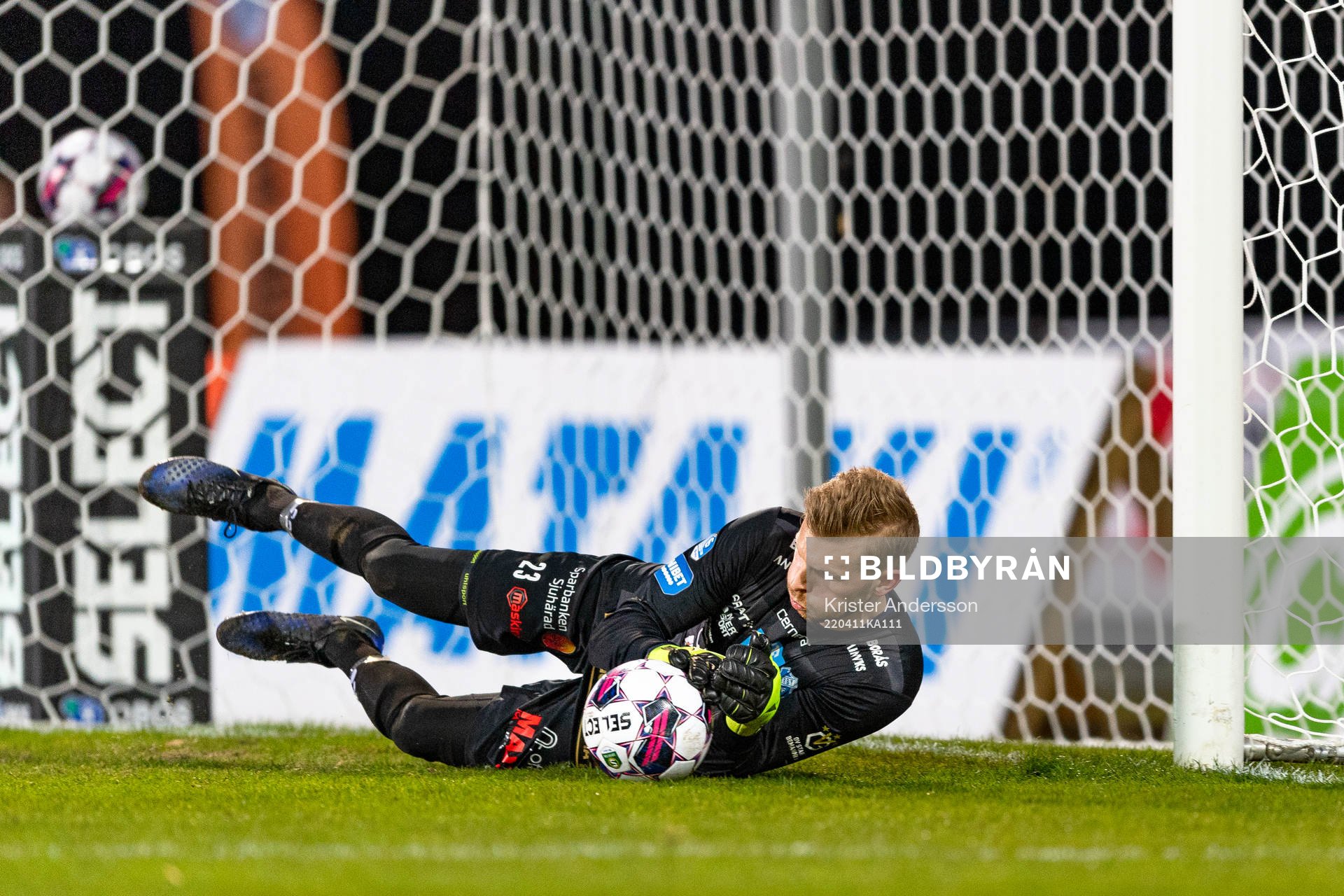 Norrbys målvakt Anton Cajtoft