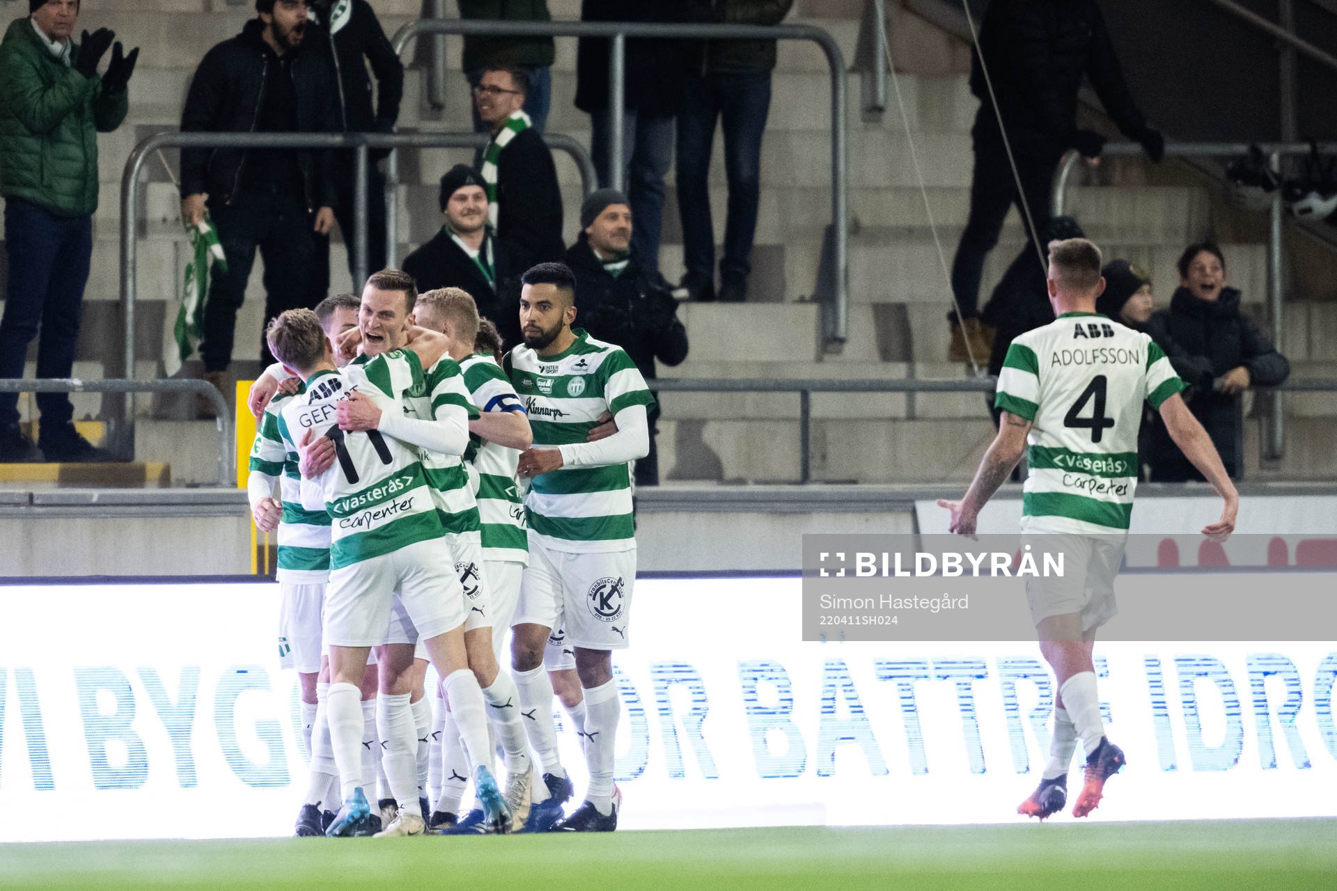 Västerås Viktor Granath jublar