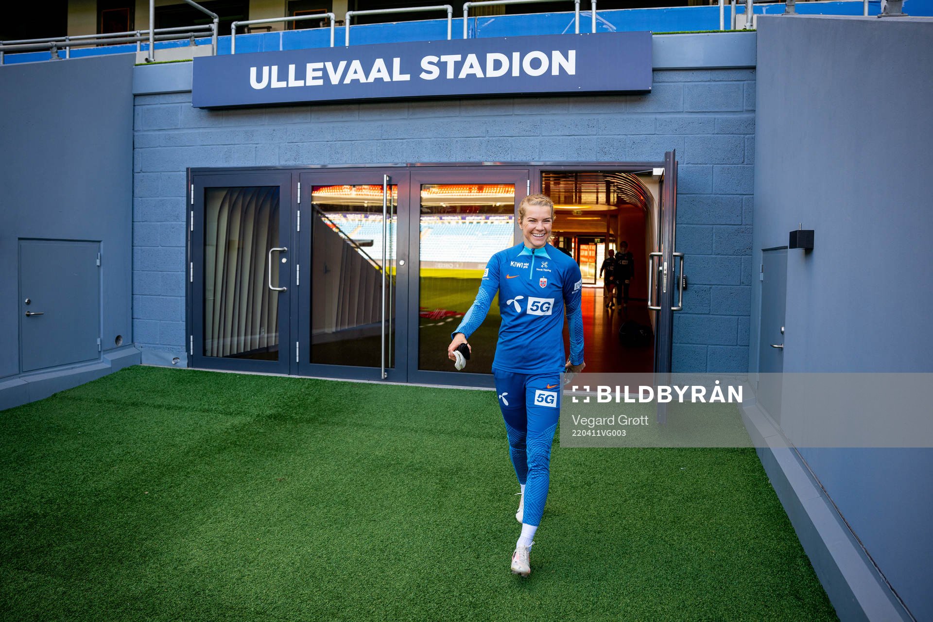 Ada Hegerberg of the Norwegian women's national football