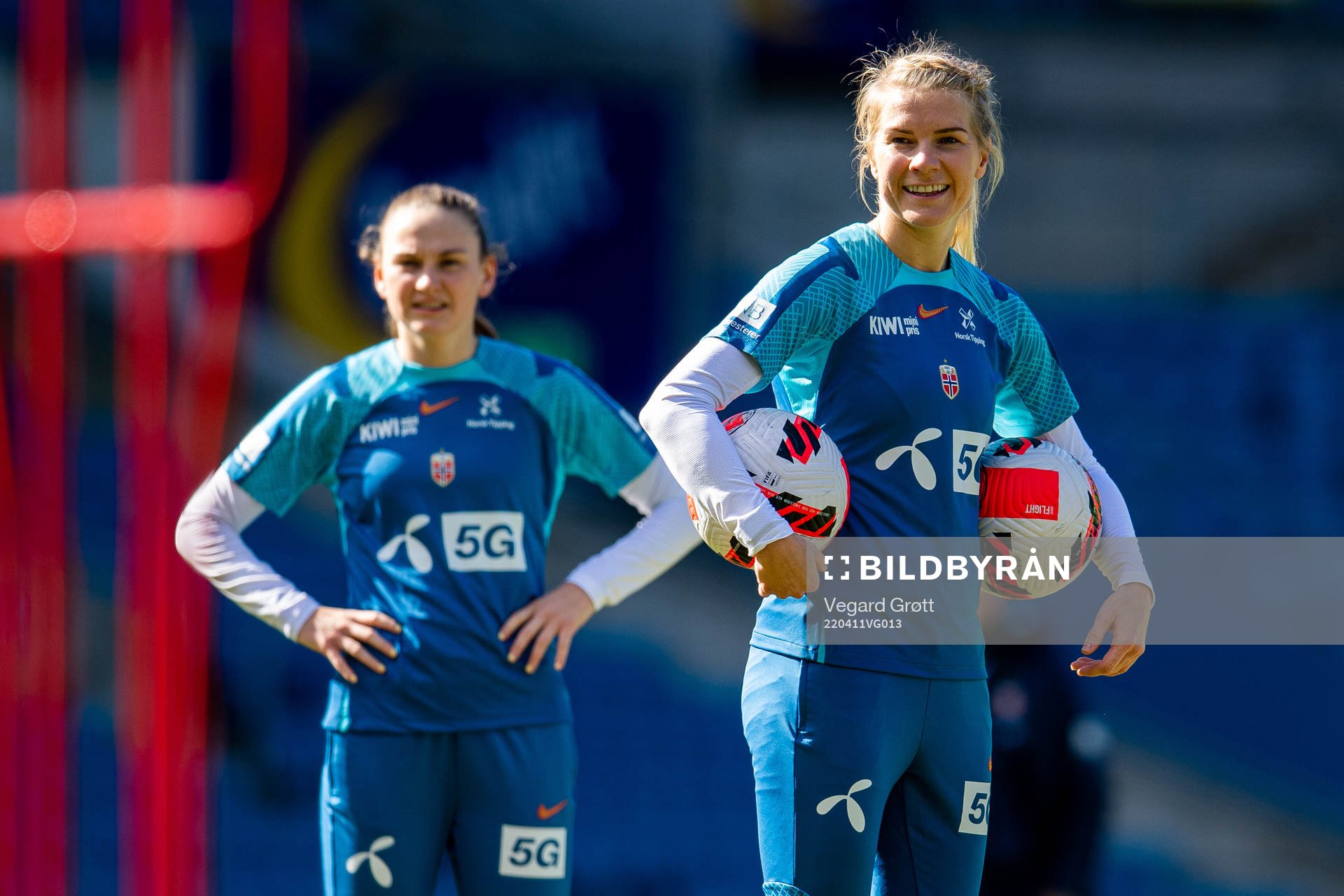 Ada Hegerberg of the Norwegian women's national football