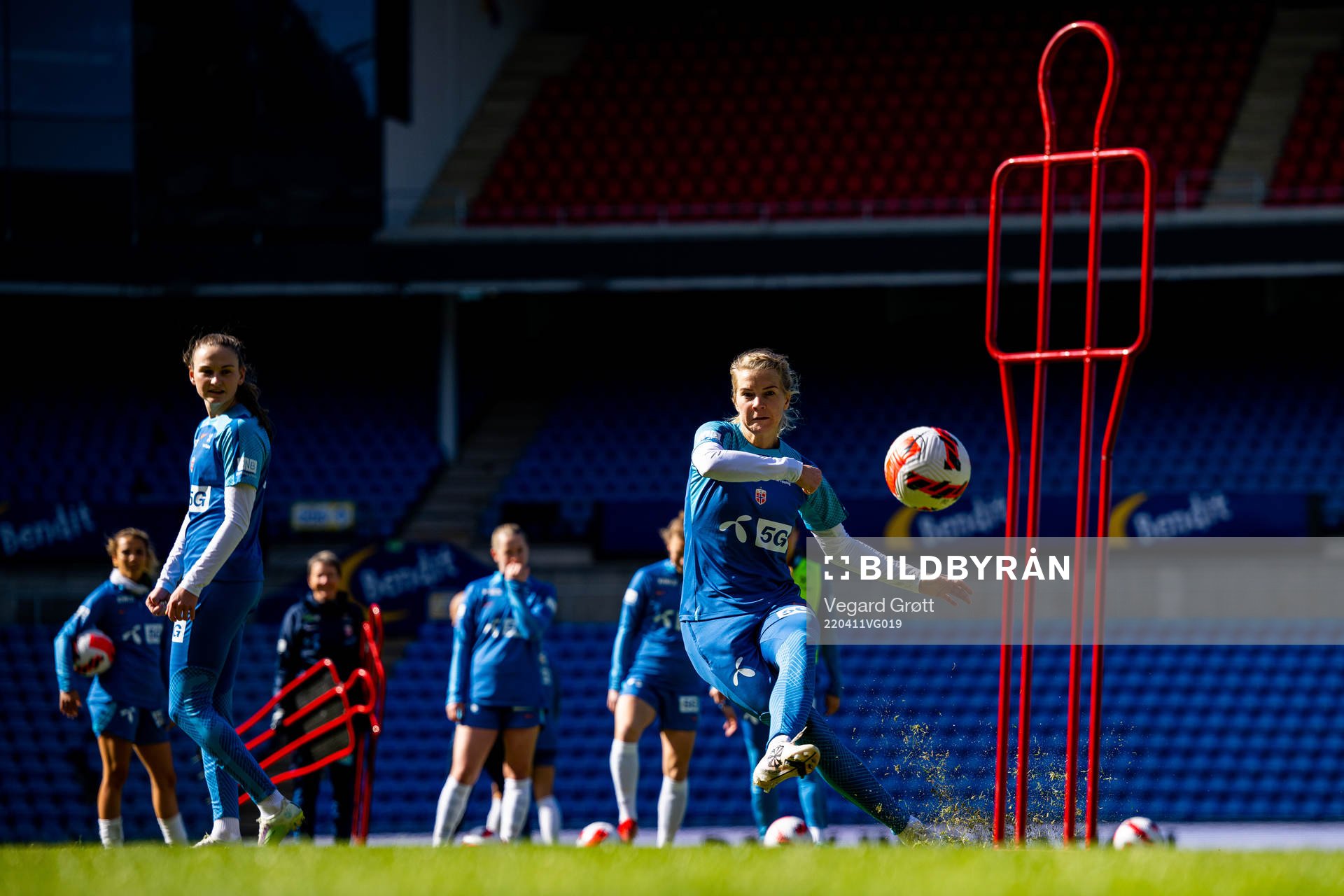 Ada Hegerberg of the Norwegian women's national football