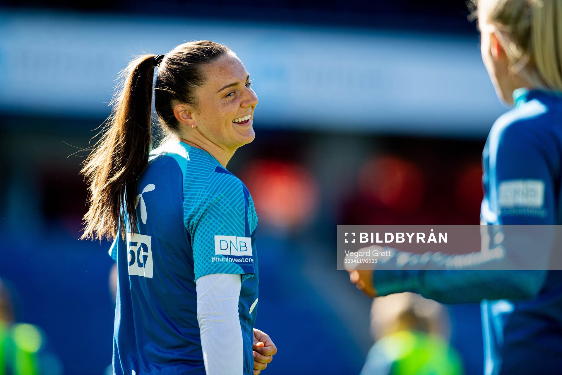 Vilde Bøe Risa of the Norwegian women's national football