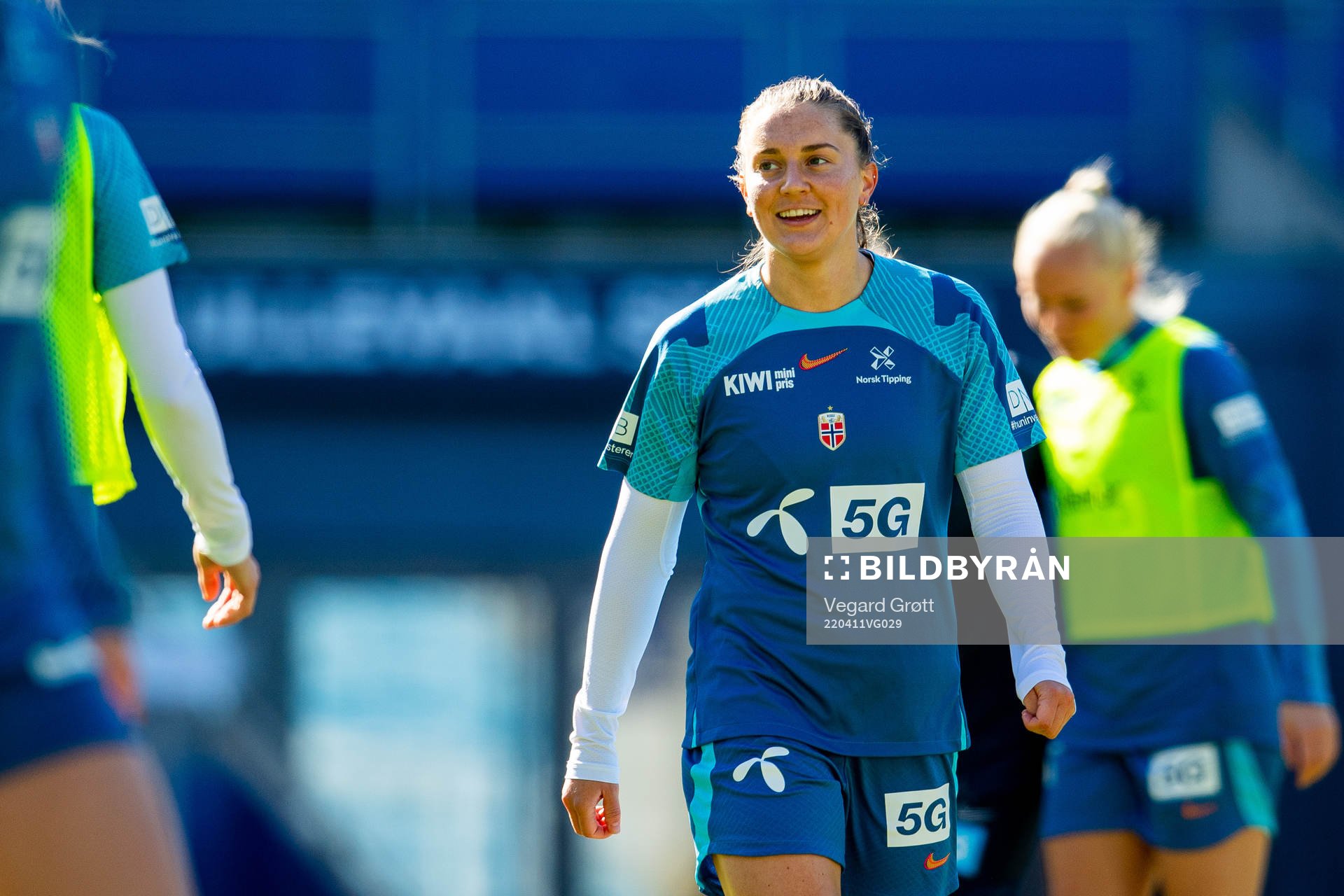 Vilde Bøe Risa of the Norwegian women's national football