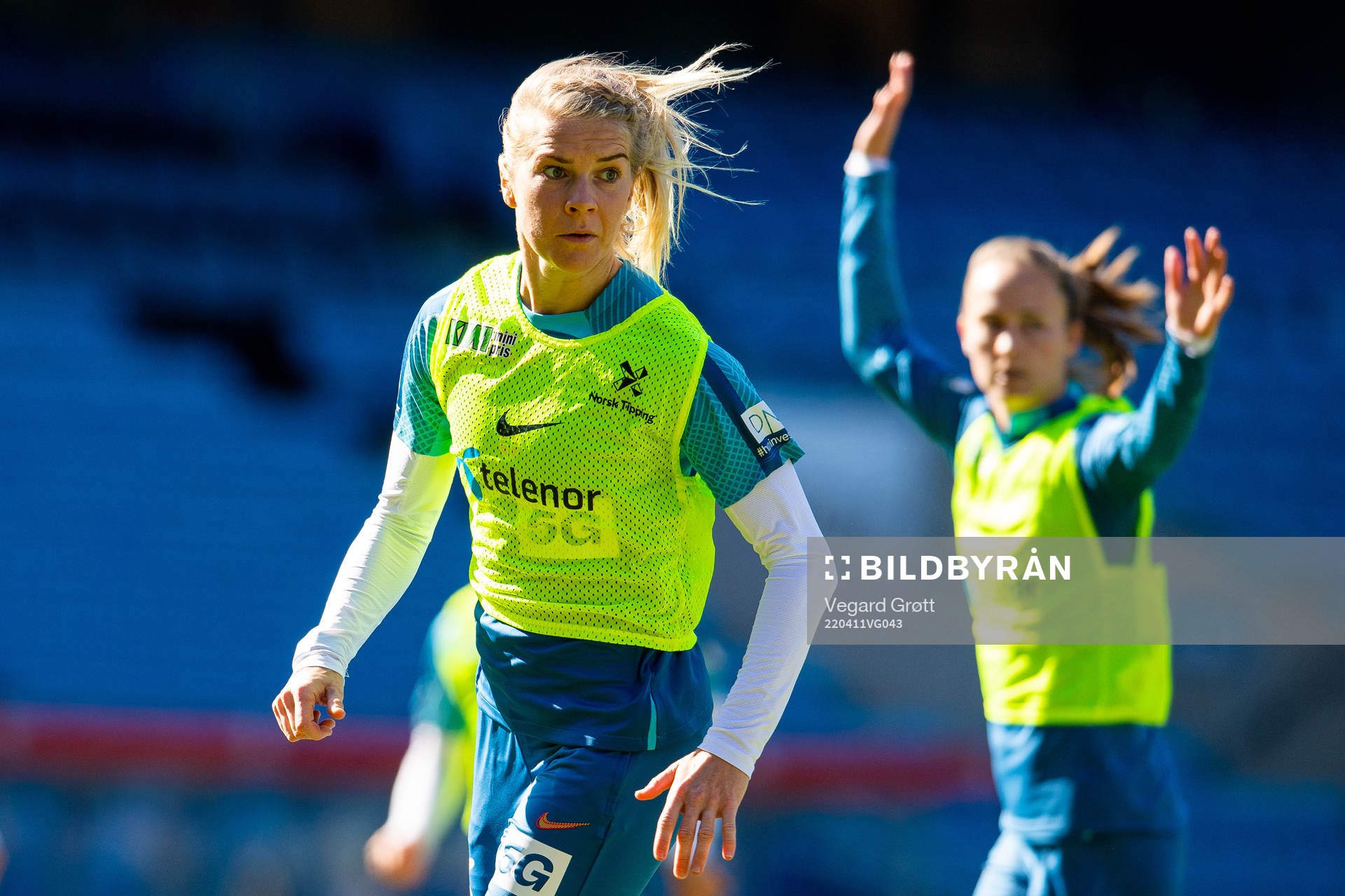 Ada Hegerberg of the Norwegian women's national football
