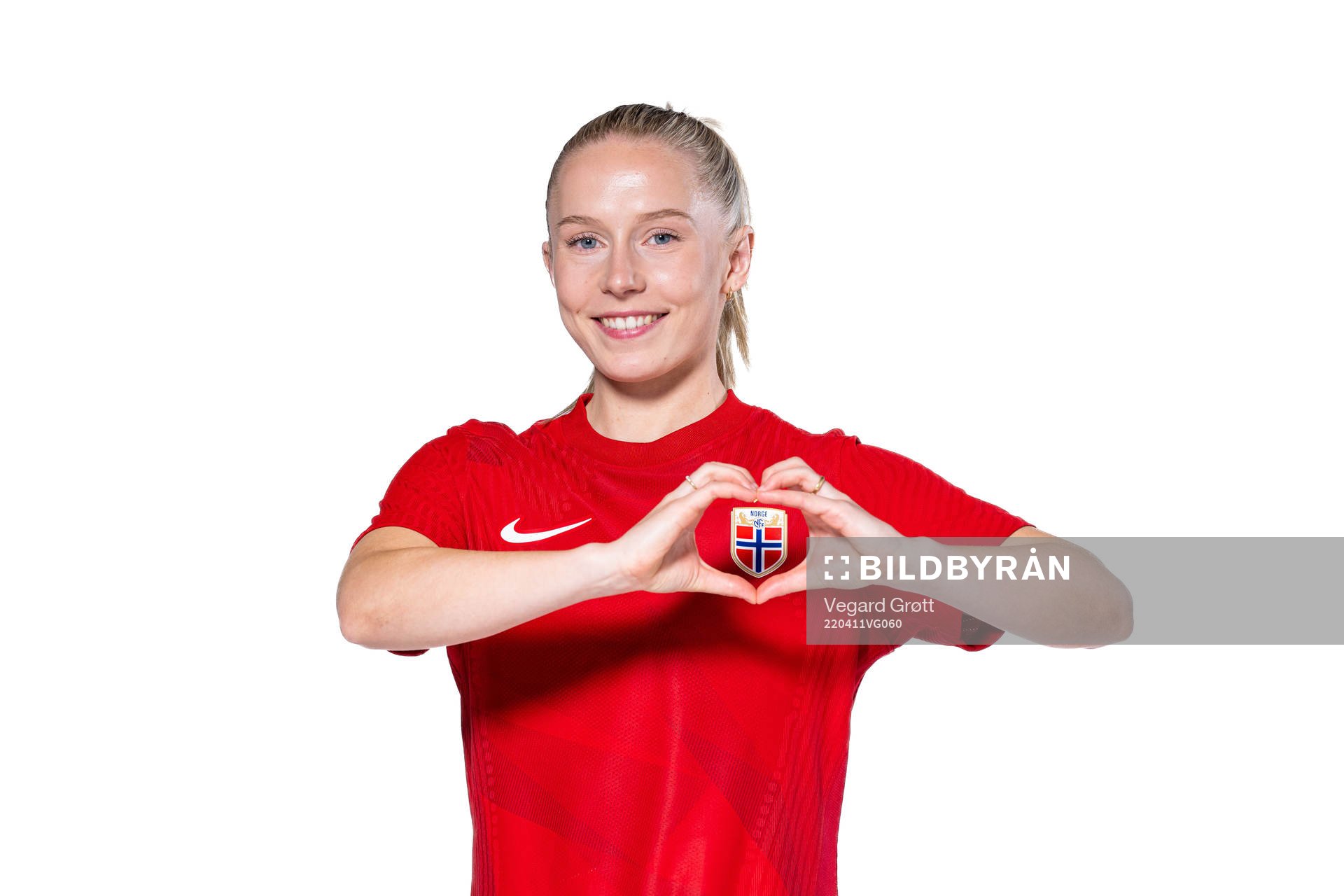Thea Bjelde of the Norwegian women’s national football