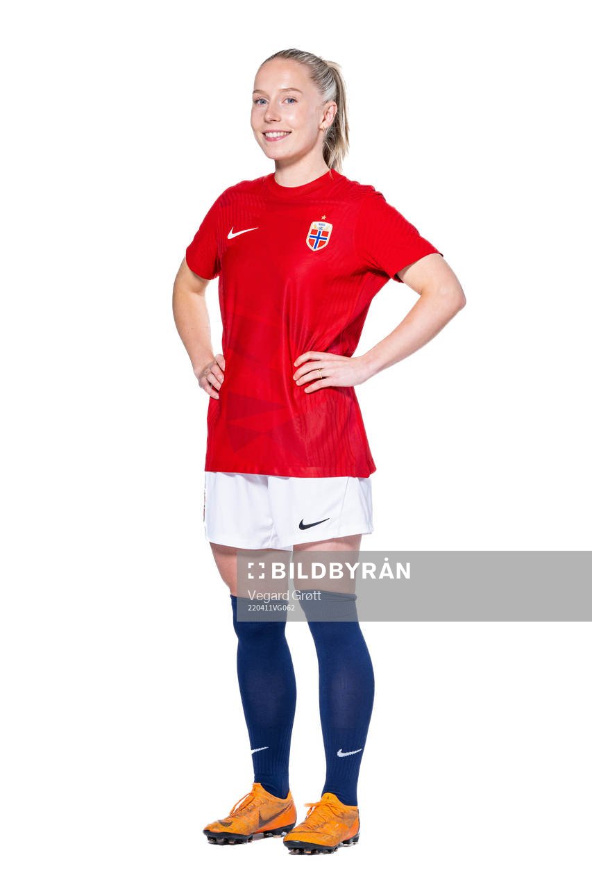 Thea Bjelde of the Norwegian women’s national football