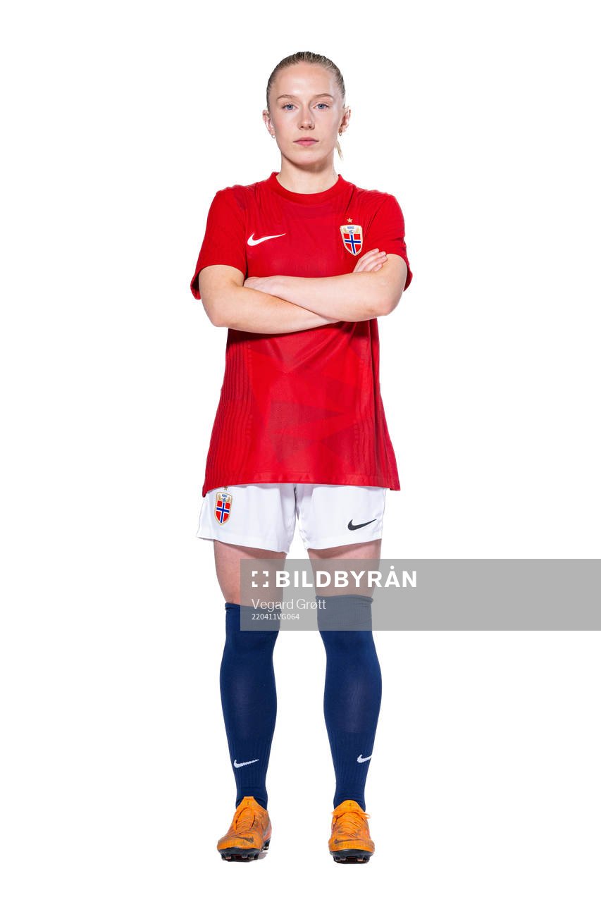 Thea Bjelde of the Norwegian women’s national football