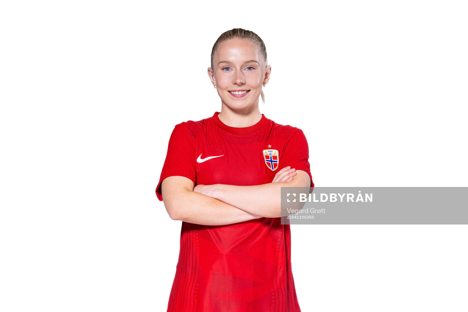 Thea Bjelde of the Norwegian women’s national football