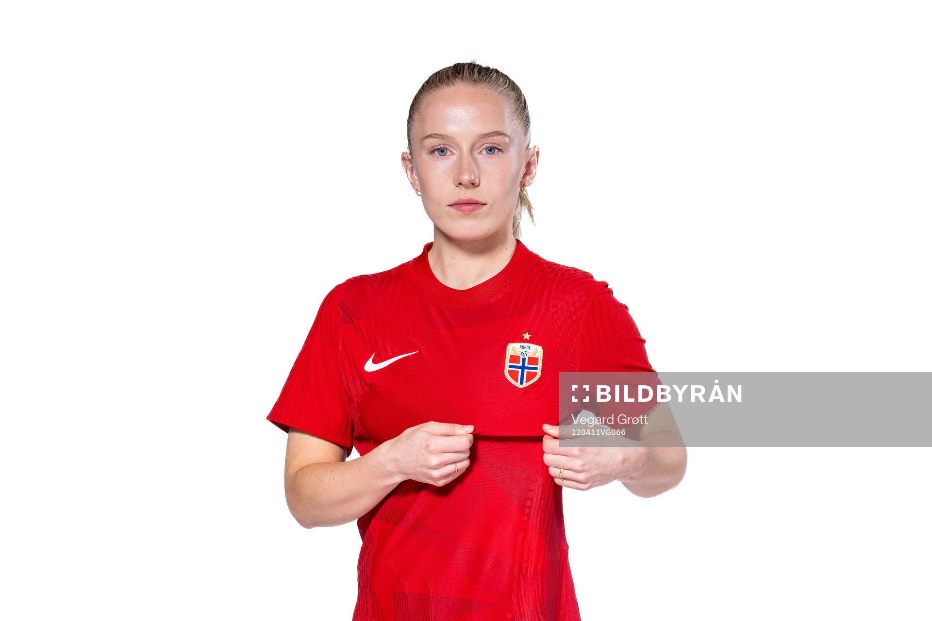 Thea Bjelde of the Norwegian women’s national football