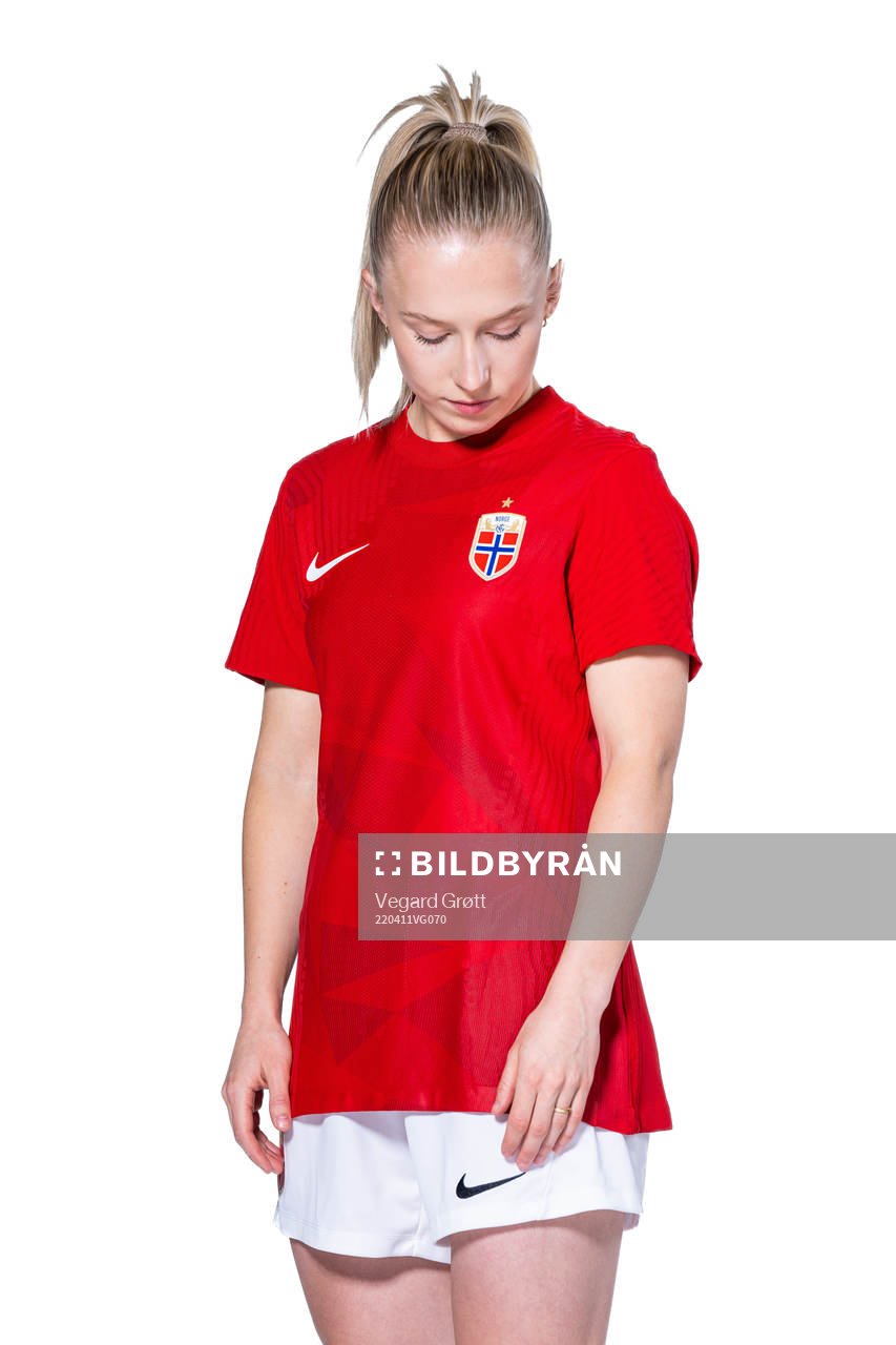 Thea Bjelde of the Norwegian women’s national football