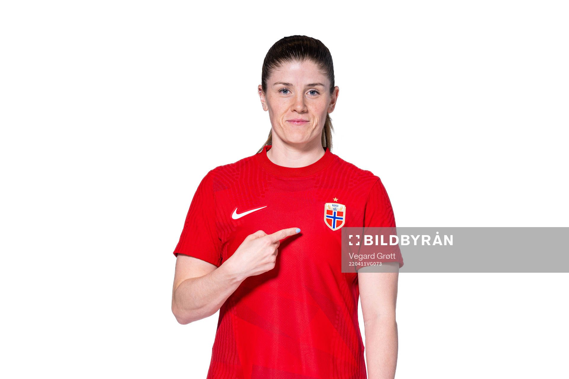 Maren Mjelde of the Norwegian women’s national football