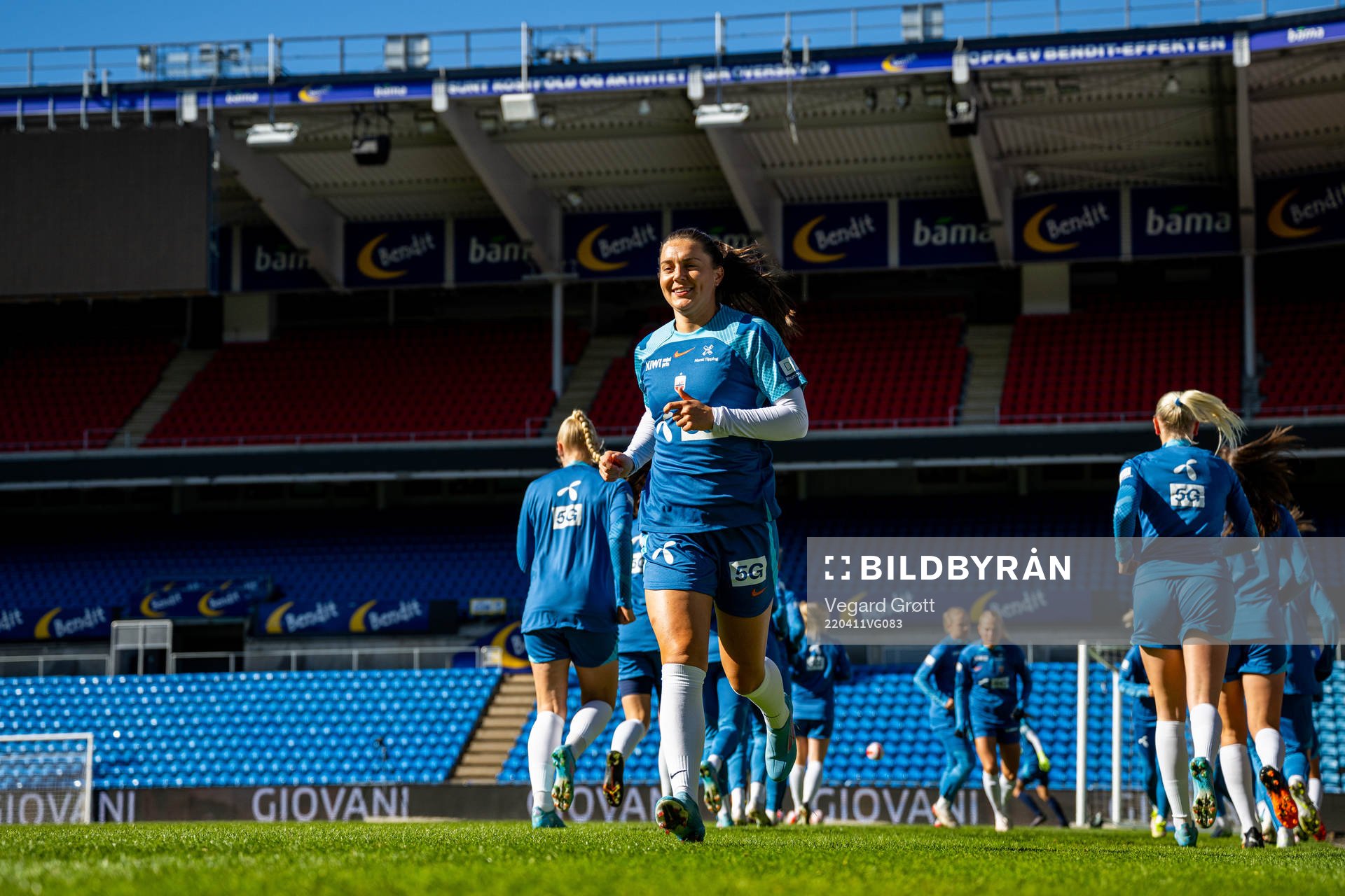 Vilde Bøe Risa of the Norwegian women's national football