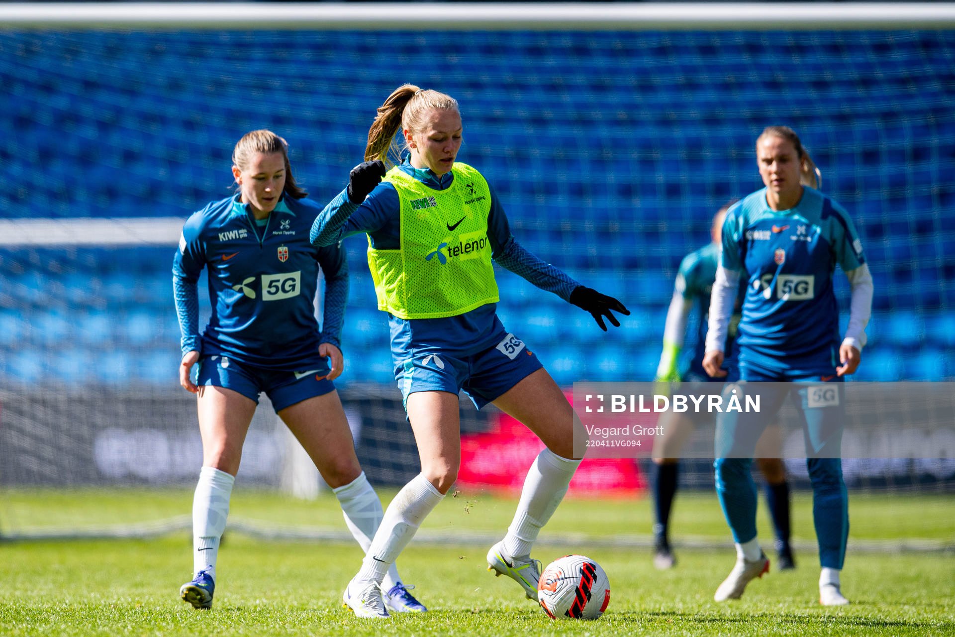 Frida Maanum of the Norwegian women's national football team