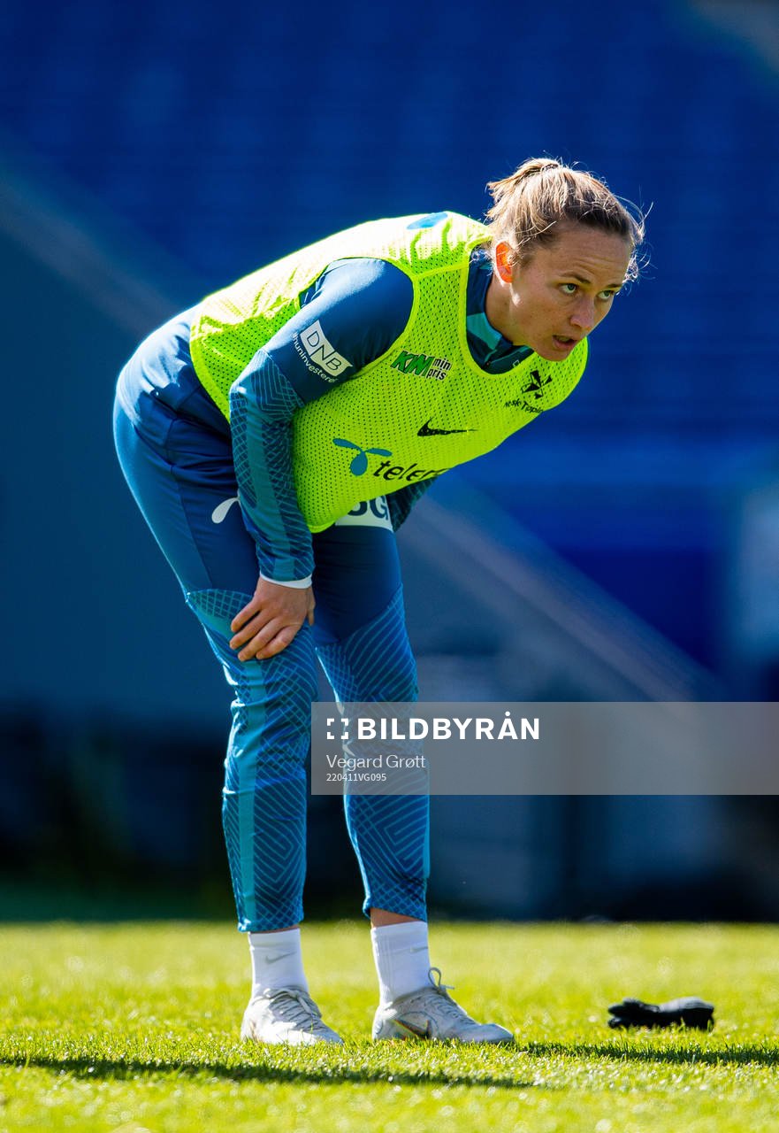 Caroline Graham Hansen of the Norwegian women's national