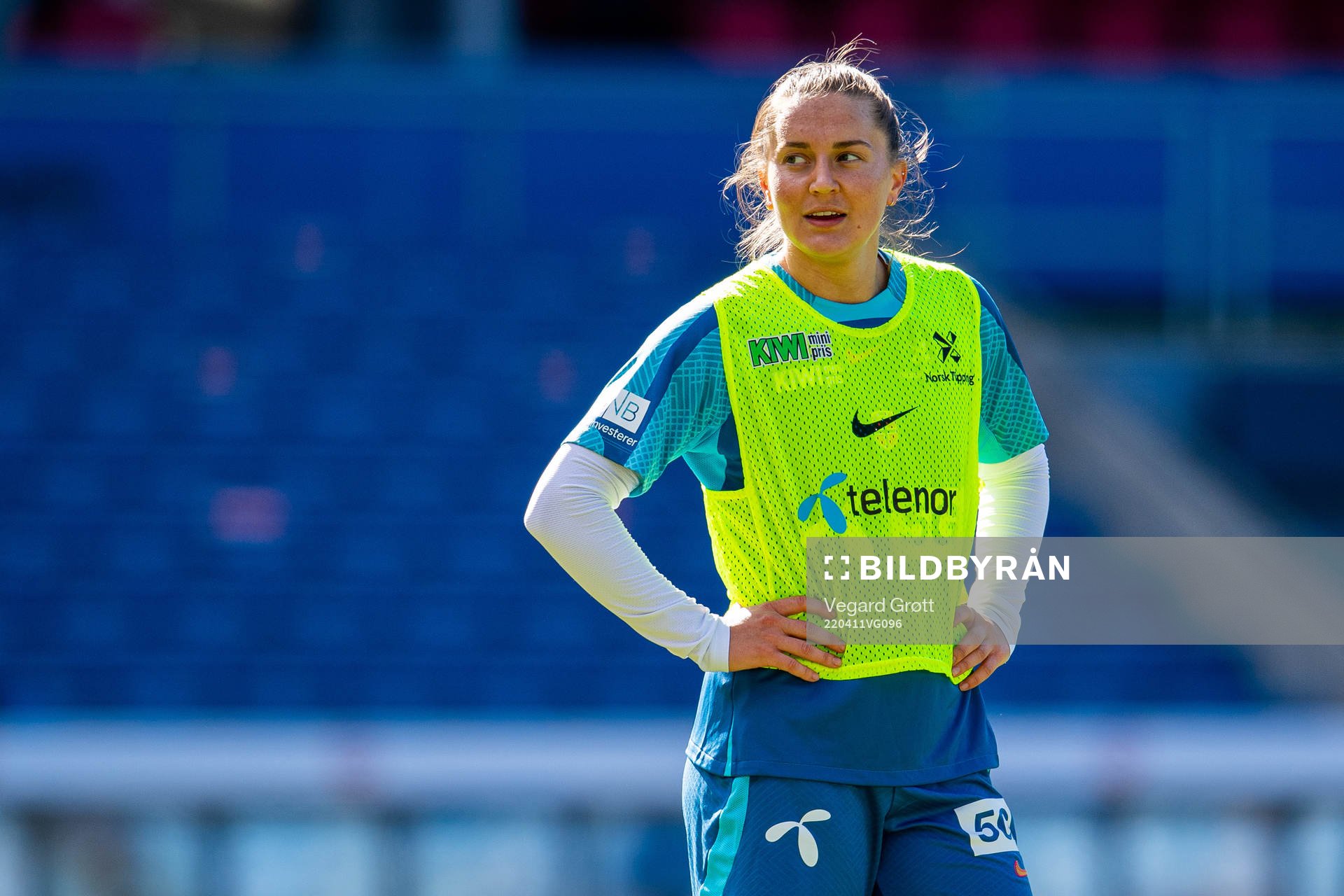 Vilde Bøe Risa of the Norwegian women's national football