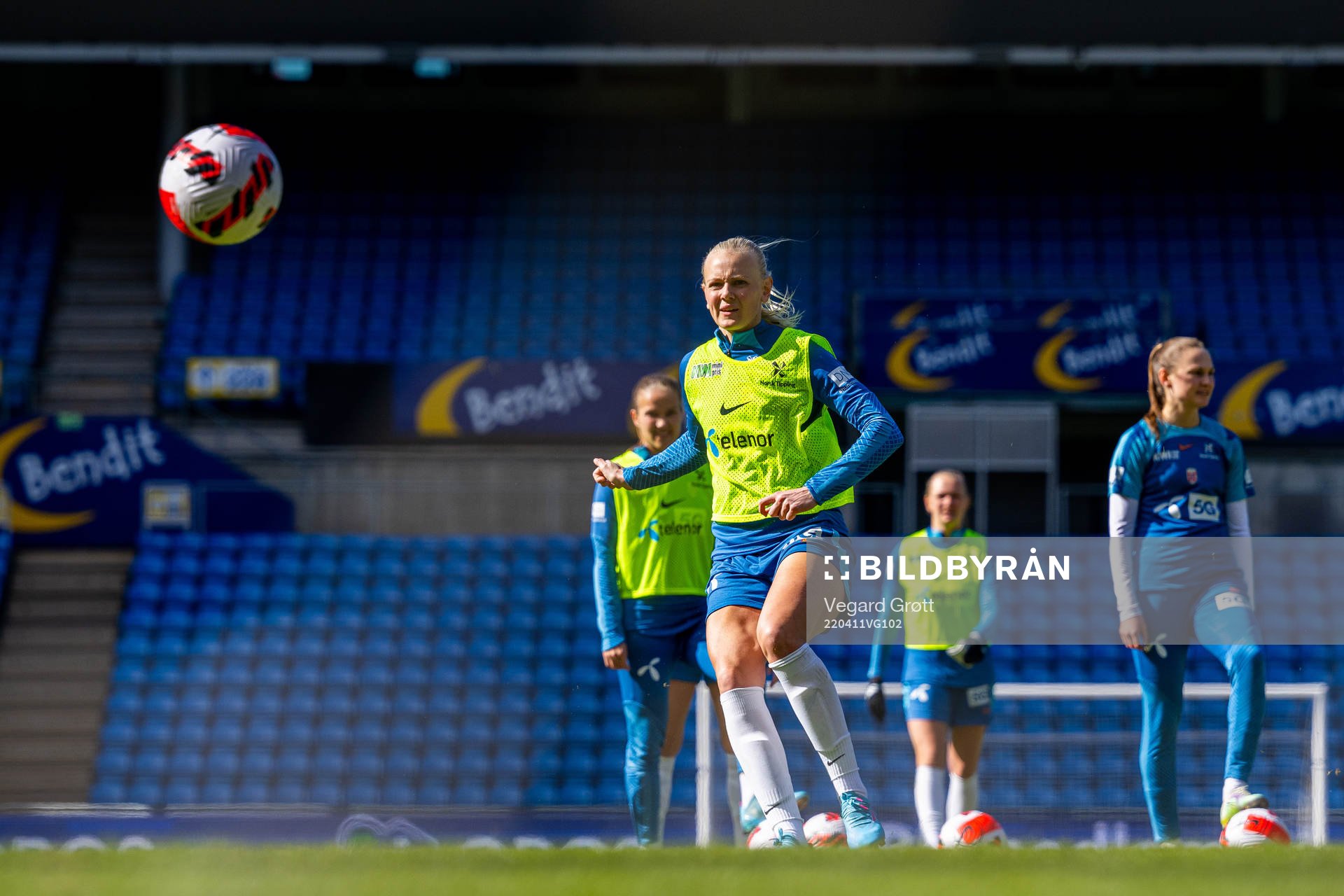 Karina Sævik of the Norwegian women's national football