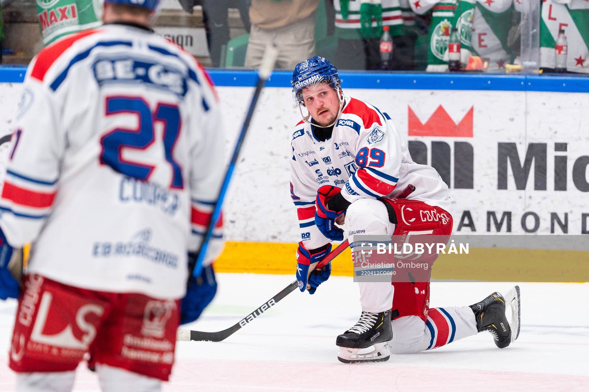 Oskarshamns Patrik Karlkvist deppar