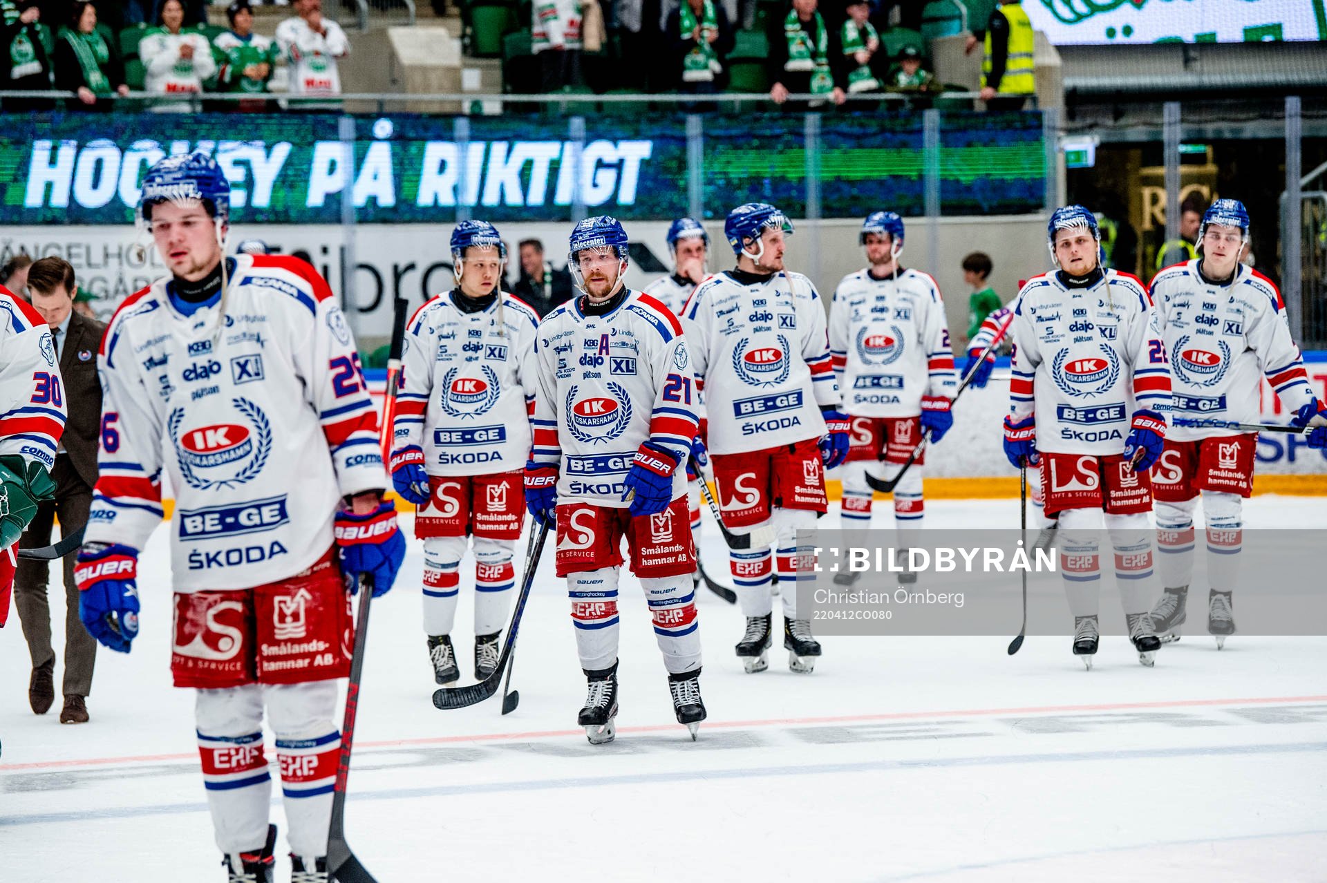 Oskarshamns spelare deppar