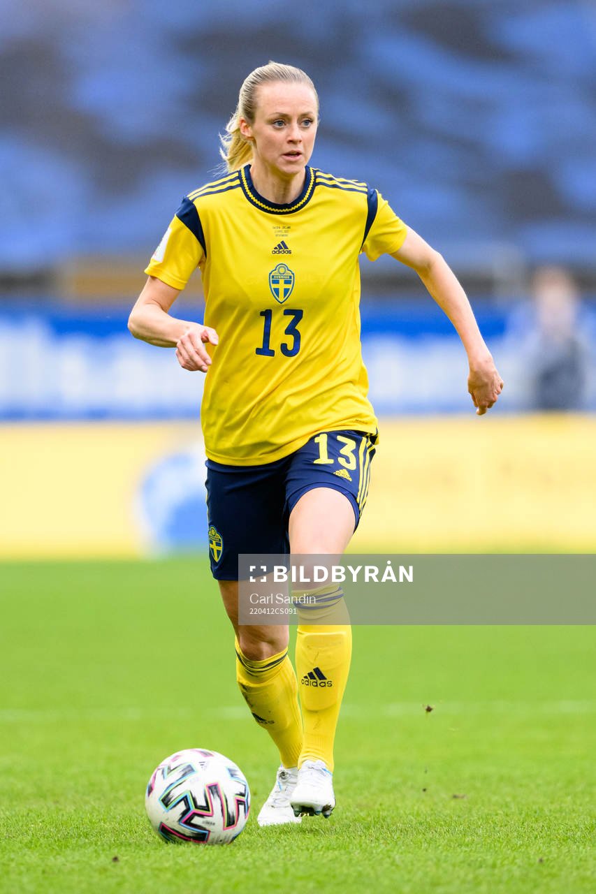 Amanda Ilestedt of Sweden