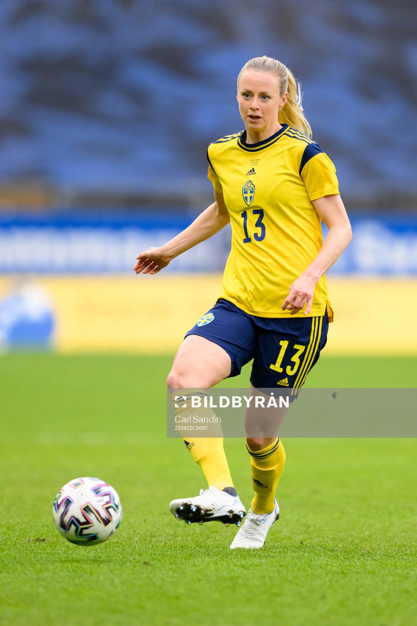 Amanda Ilestedt of Sweden