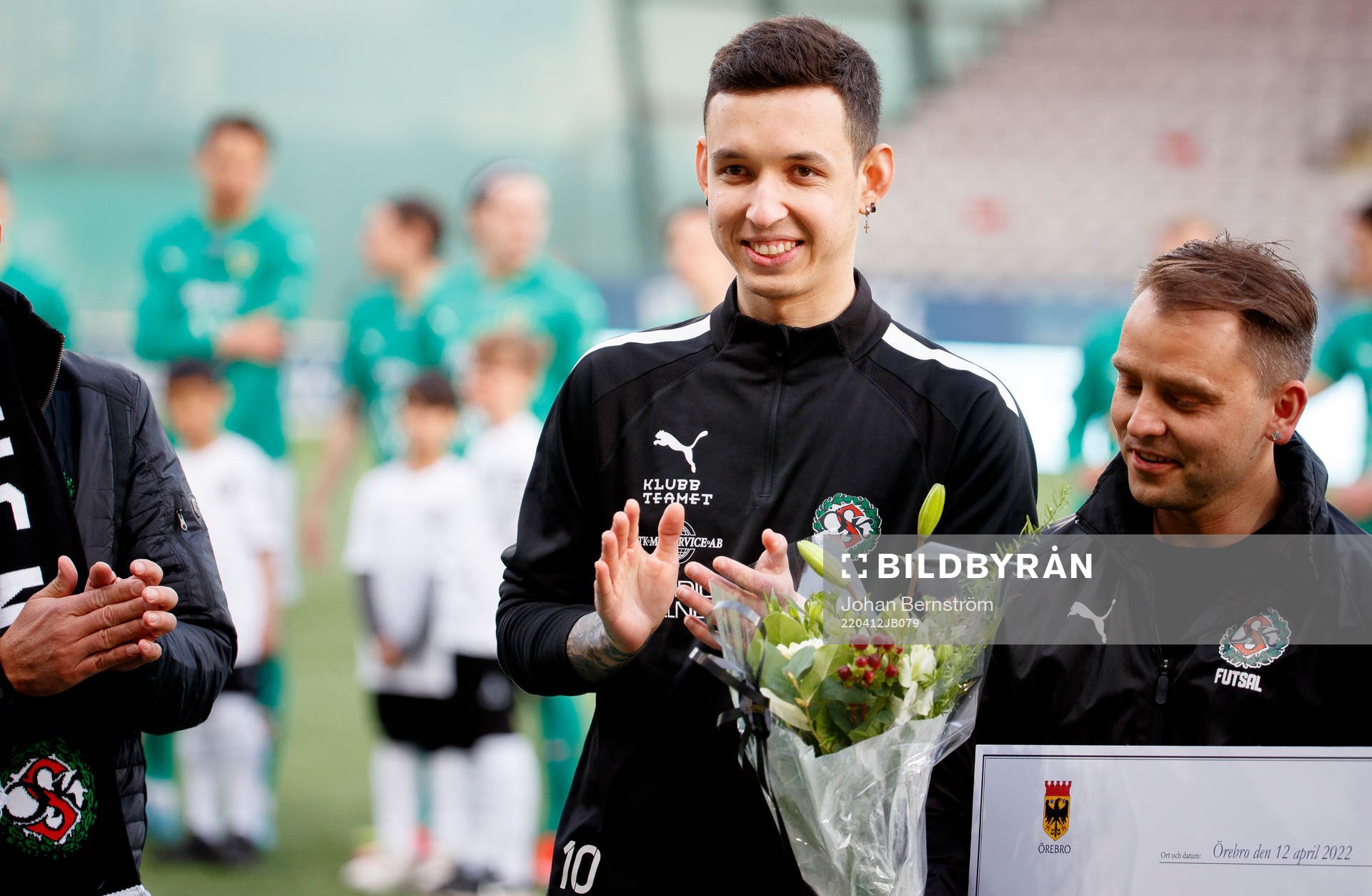 Örebro SK futsal Leonardo Mieli hyllas