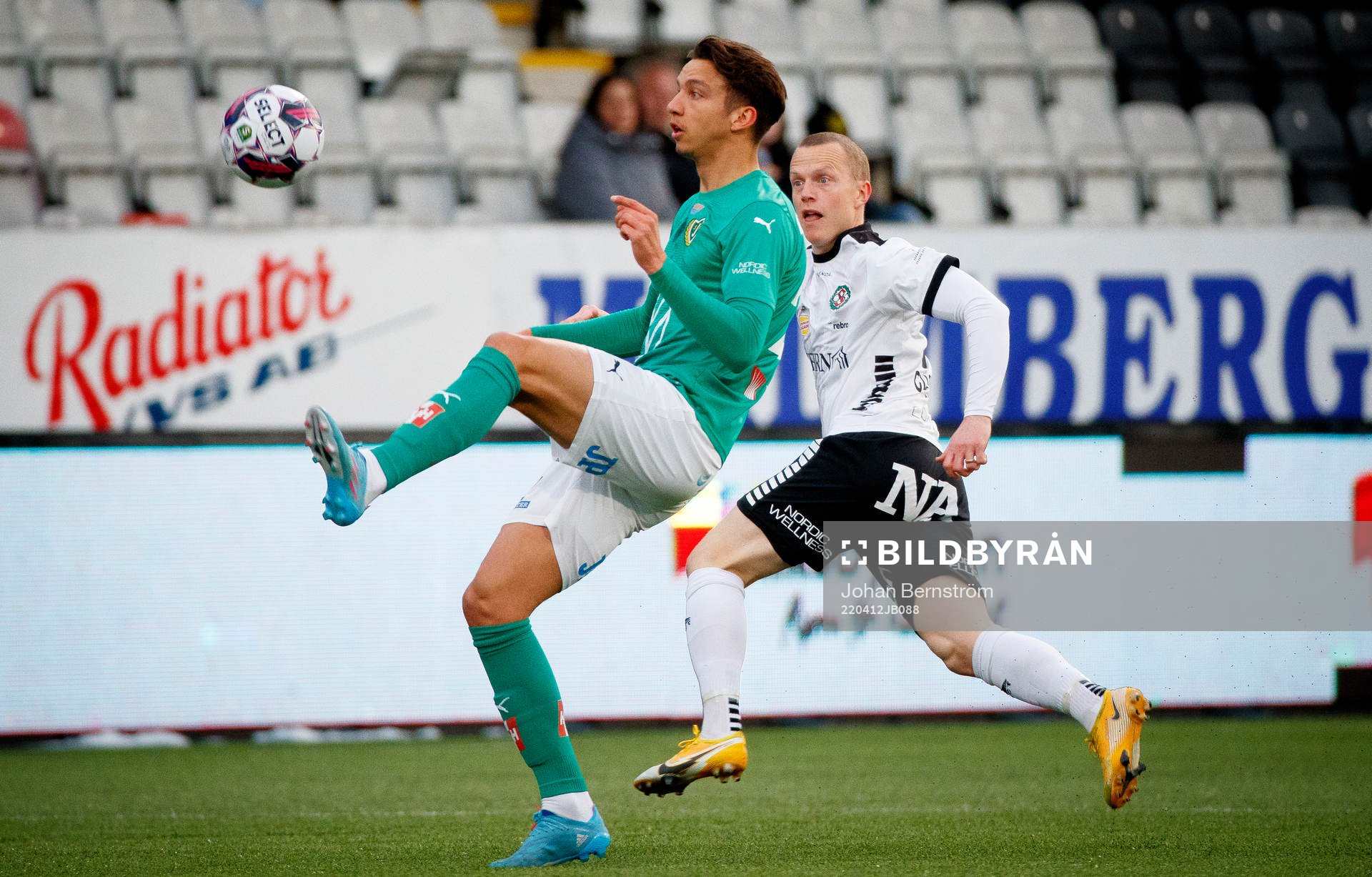 önköpings Kevin Rodeblad Lowe och Örebros Daniel
