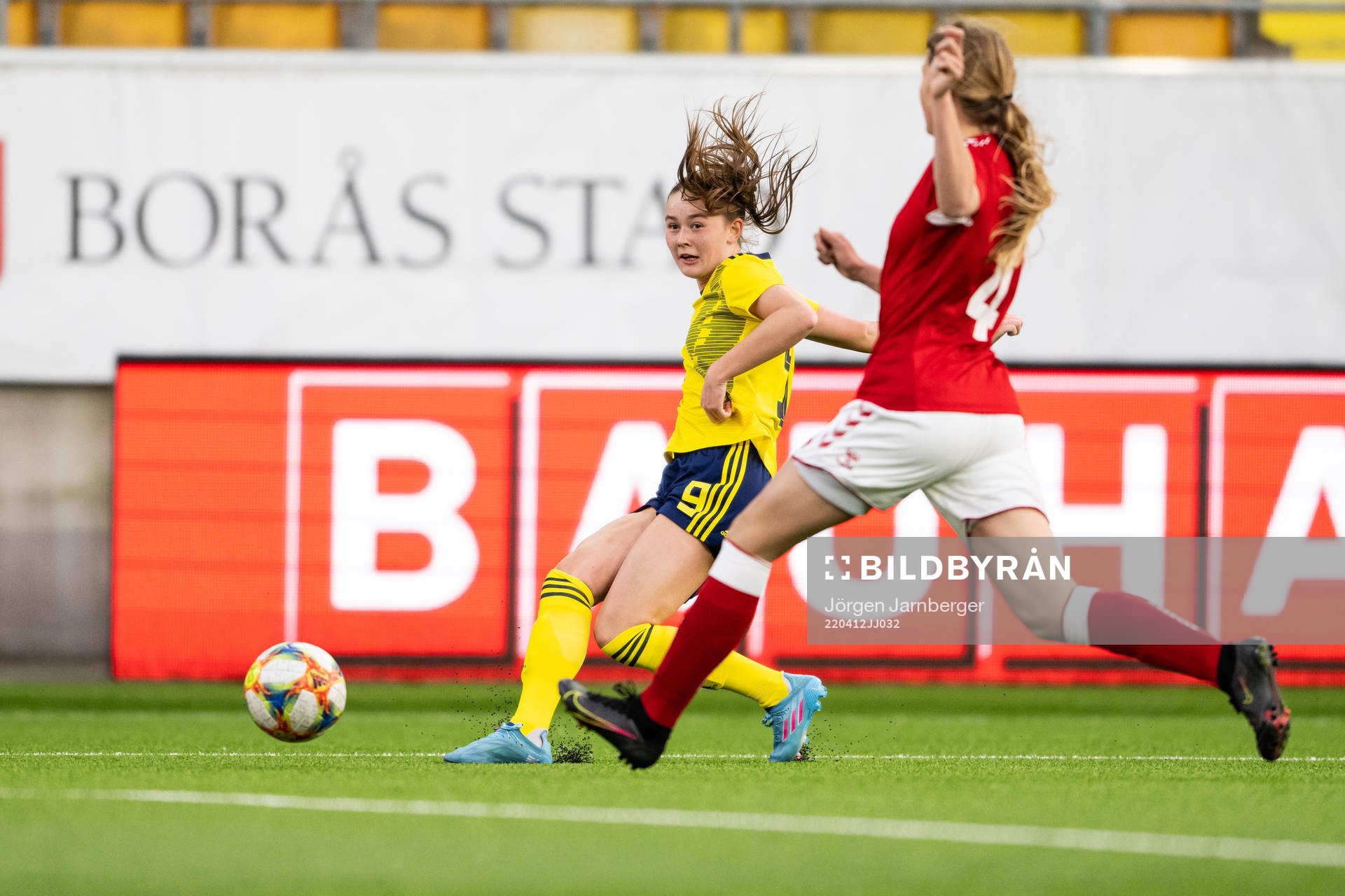 Sveriges Svea Rehnberg skjuter 2-0