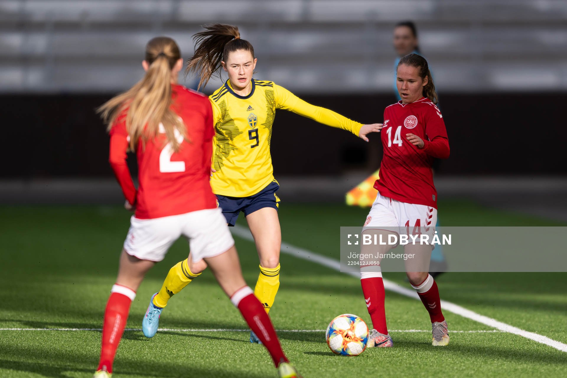 Sveriges Svea Rehnberg och Danmarks Karoline Olesen