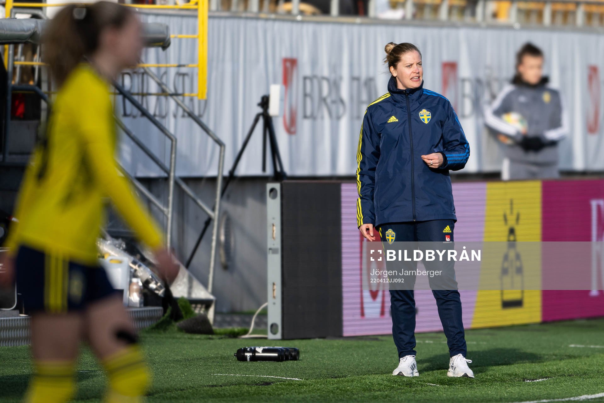 Sveriges förbundskapten Caroline Sjöholm