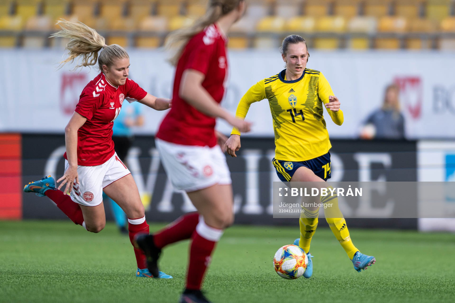 Danmarks Emilie Byrnak Sveriges Ellen Wangerheim