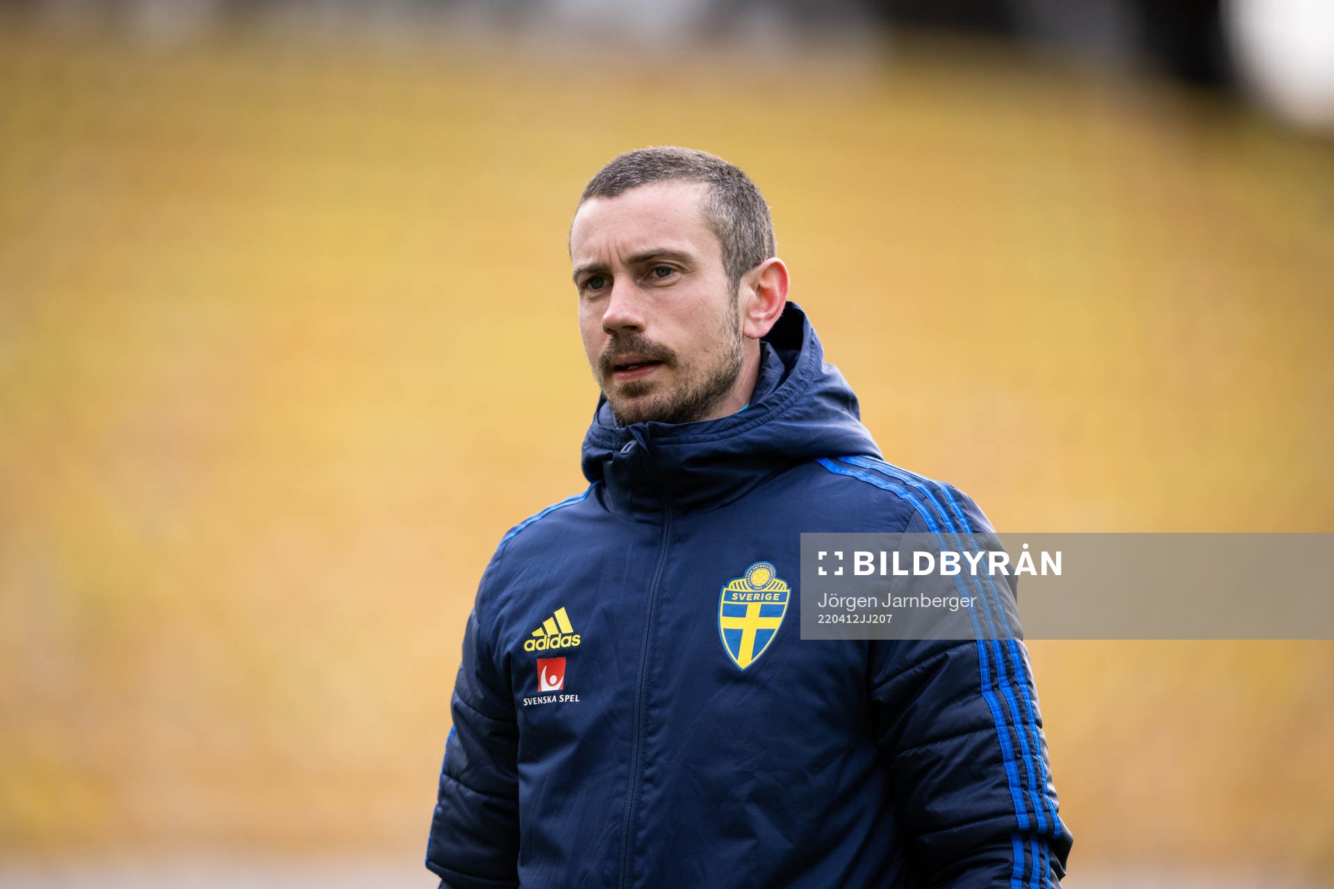 Sveriges målvaktstränare Erik Lundstedt