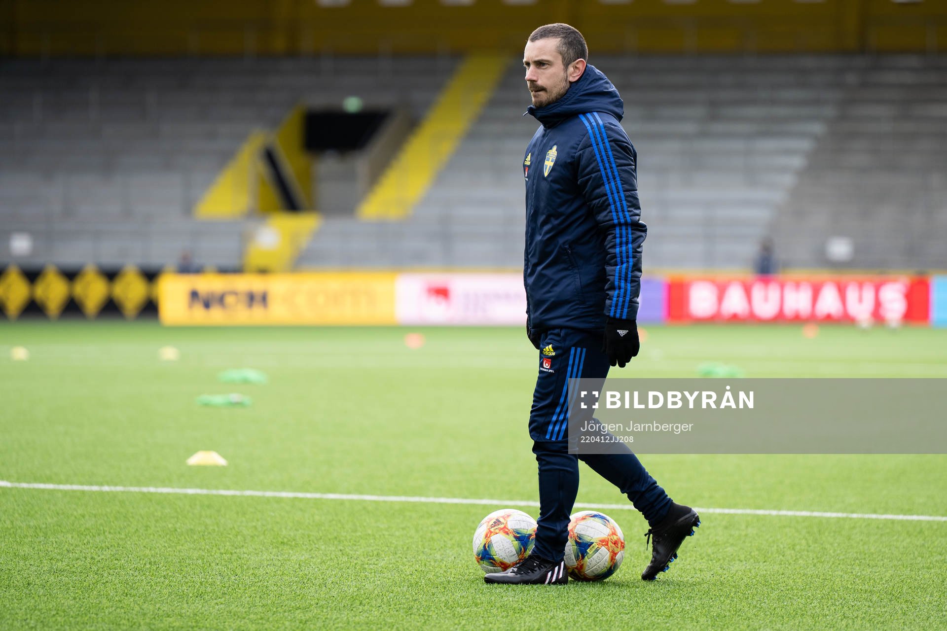 Sveriges målvaktstränare Erik Lundstedt