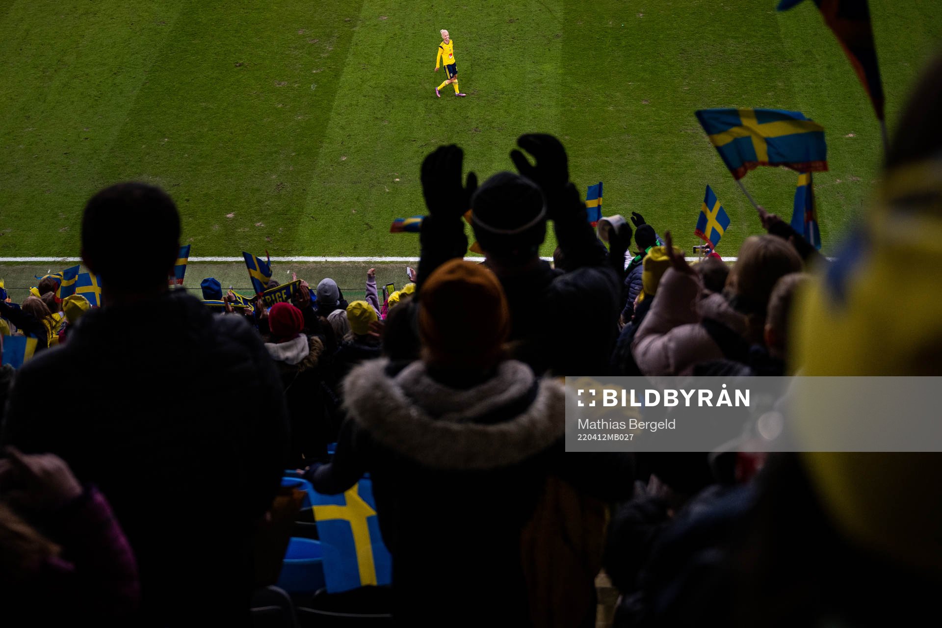 Caroline Seger of Sweden celebrates