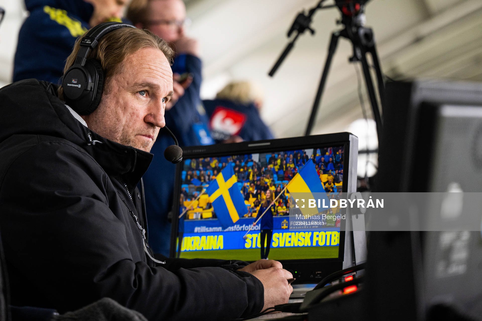 Chris Härenstam, commentator of Swedish broadcaster SVT
