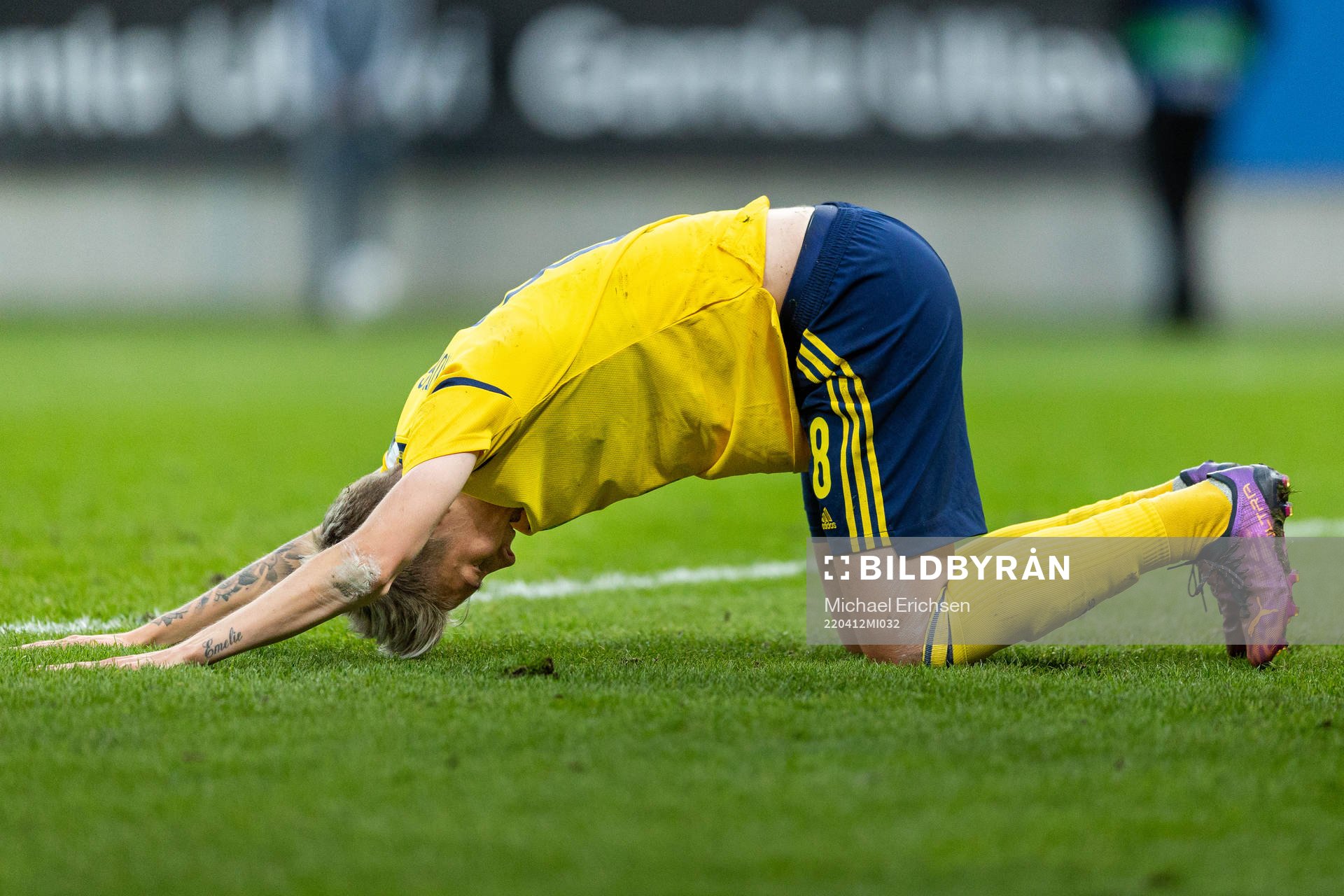 Lina Hurtig of Sweden looks dejected