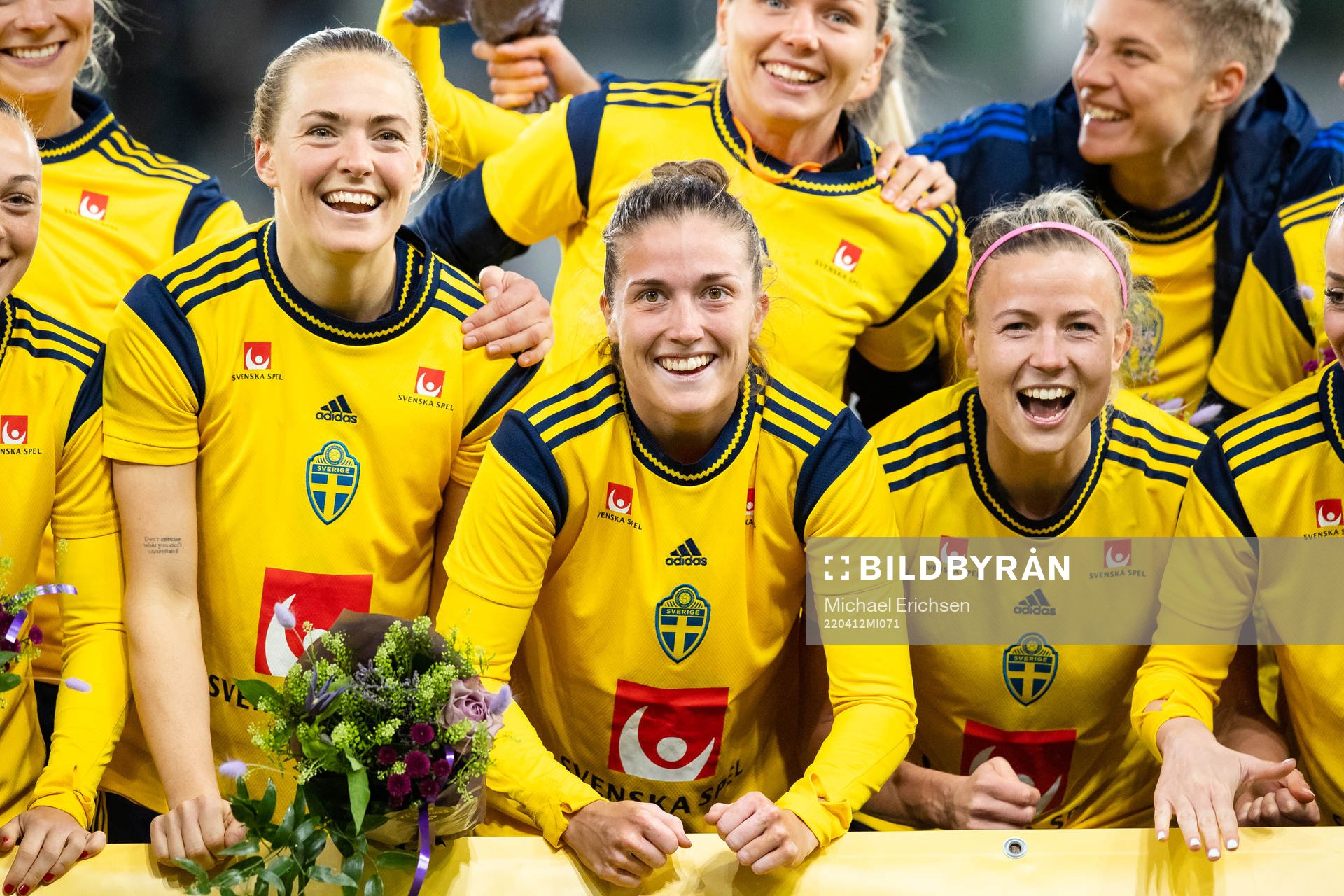 Magdalena Eriksson Filippa Angeldahl and Hanna Glas