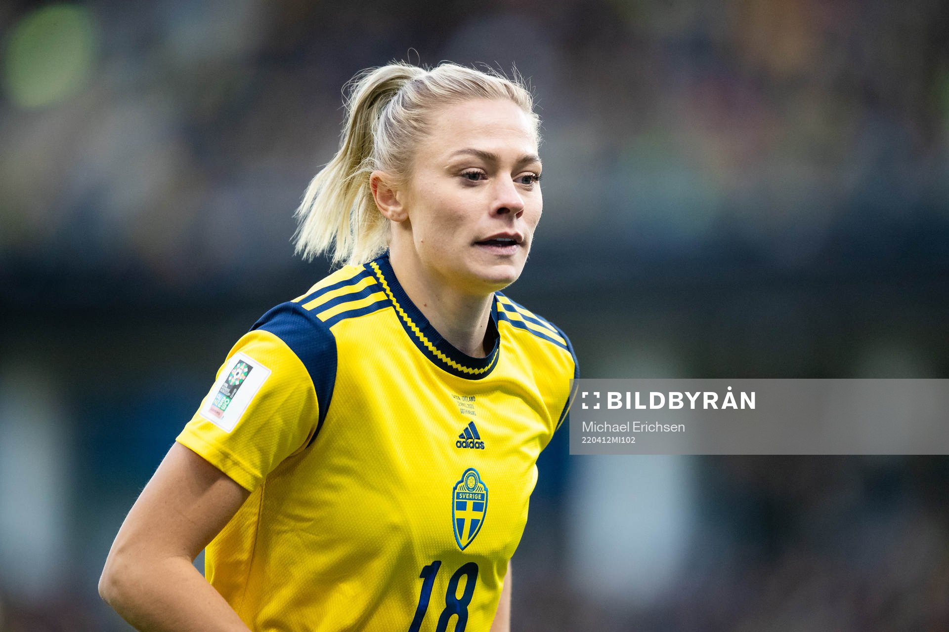 Fridolina Rolfö of Sweden