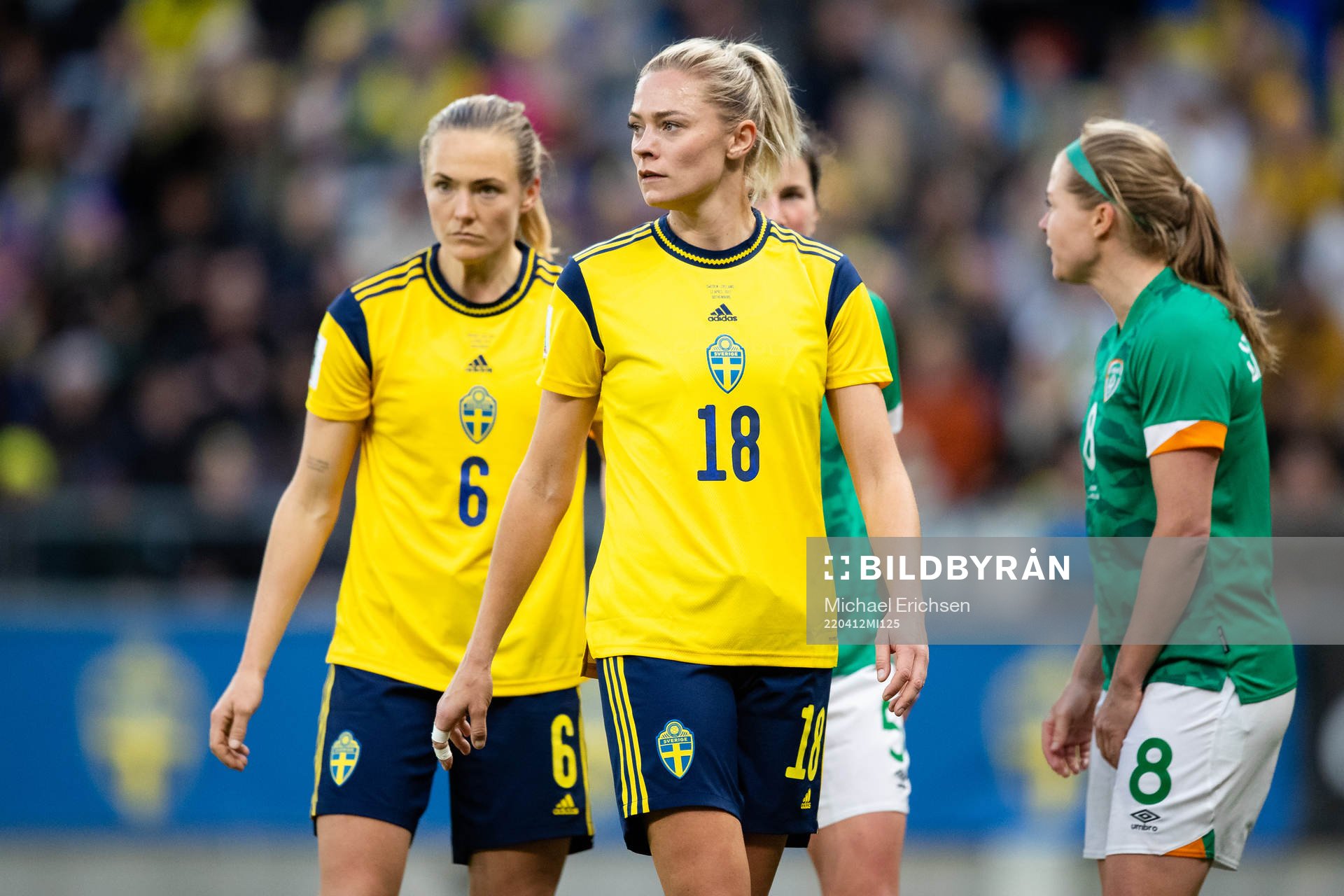 Magdalena Eriksson and Fridolina Rolfö of Sweden