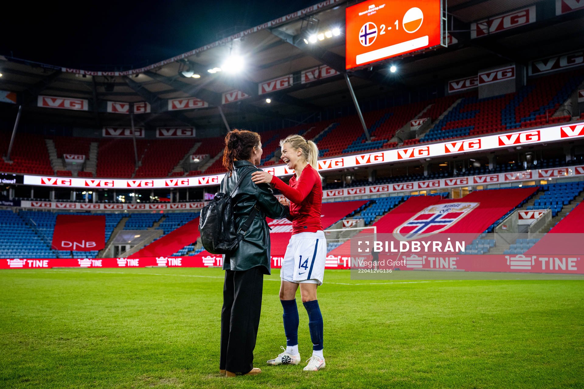 Lise Klaveness, president of the Norwegian Football