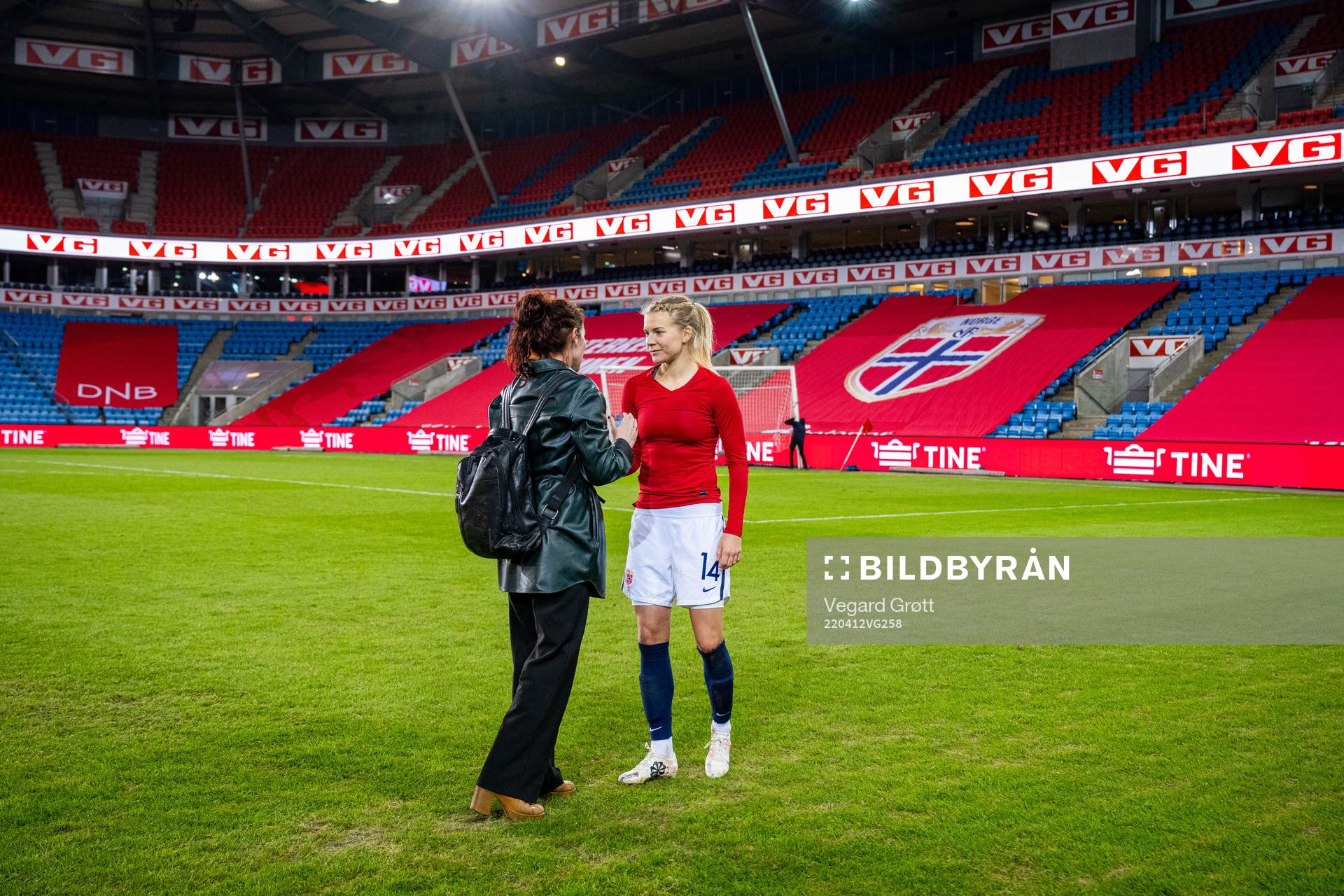 Lise Klaveness, president of the Norwegian Football